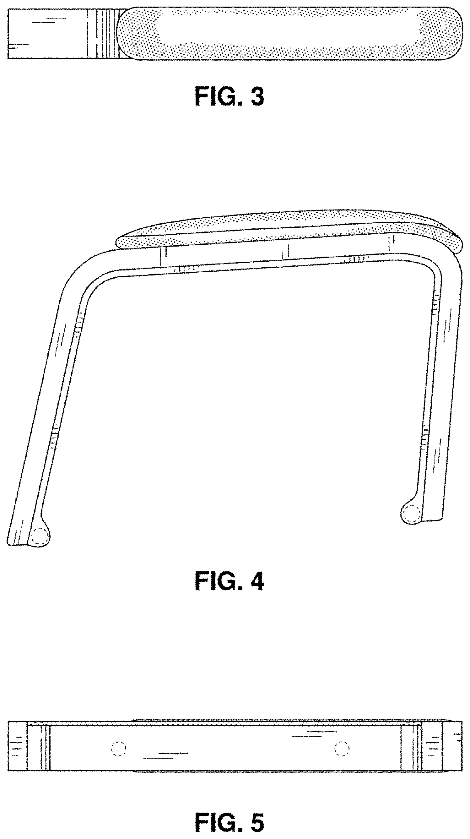 Patent USD0999579 Figure 3 – Arm for a chair