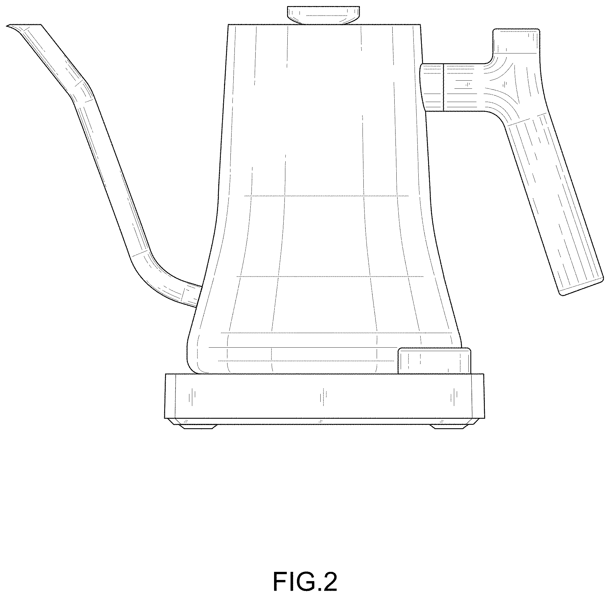 Patent USD0999582 Figure 2 – Electric kettle