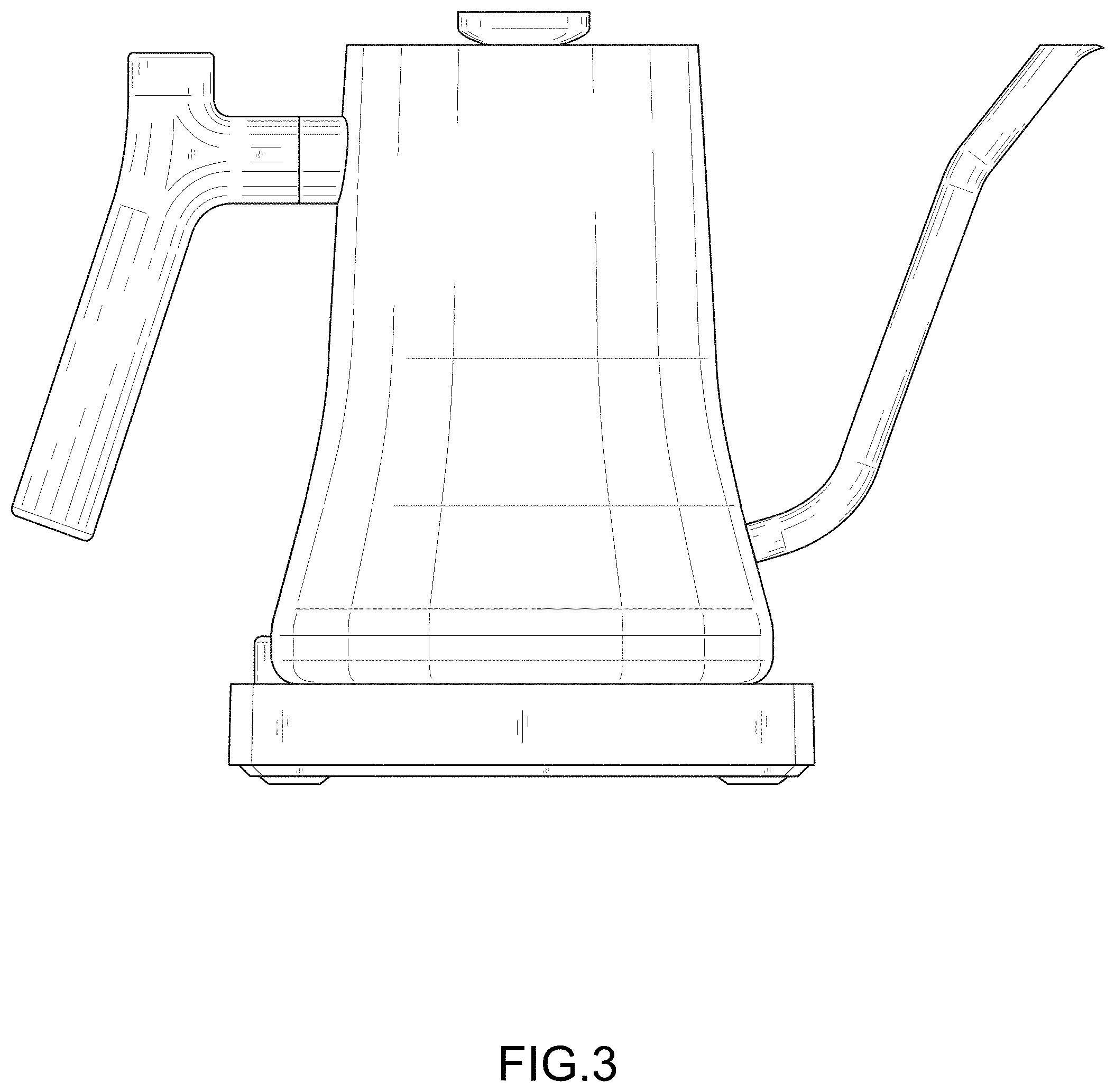 Patent USD0999582 Figure 3 – Electric kettle