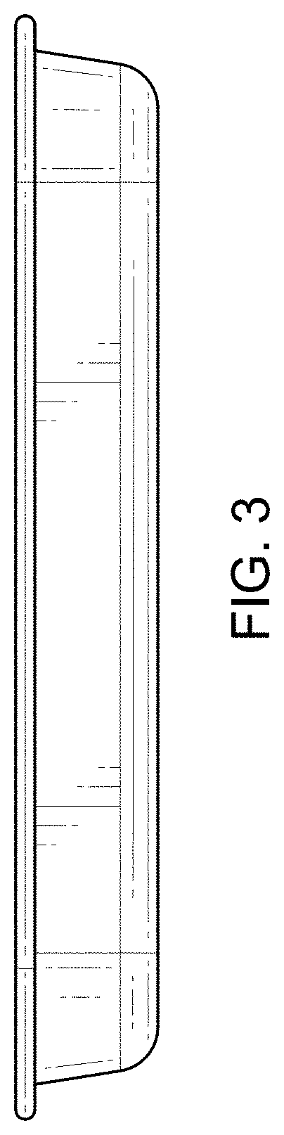 Patent USD0999584 Figure 3 – Two-sided pan