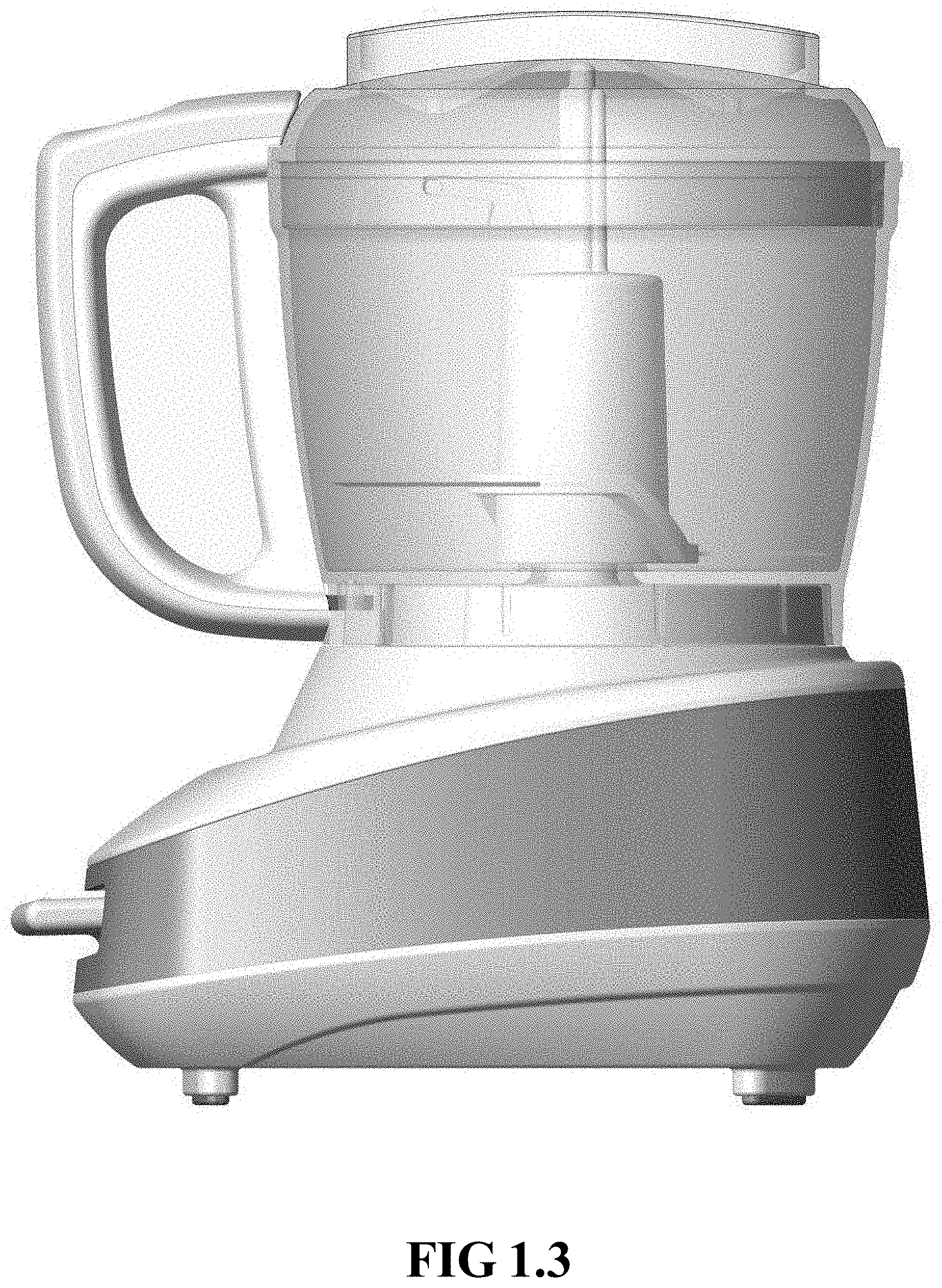 Patent USD0999587 Figure 3 – Electric chopper