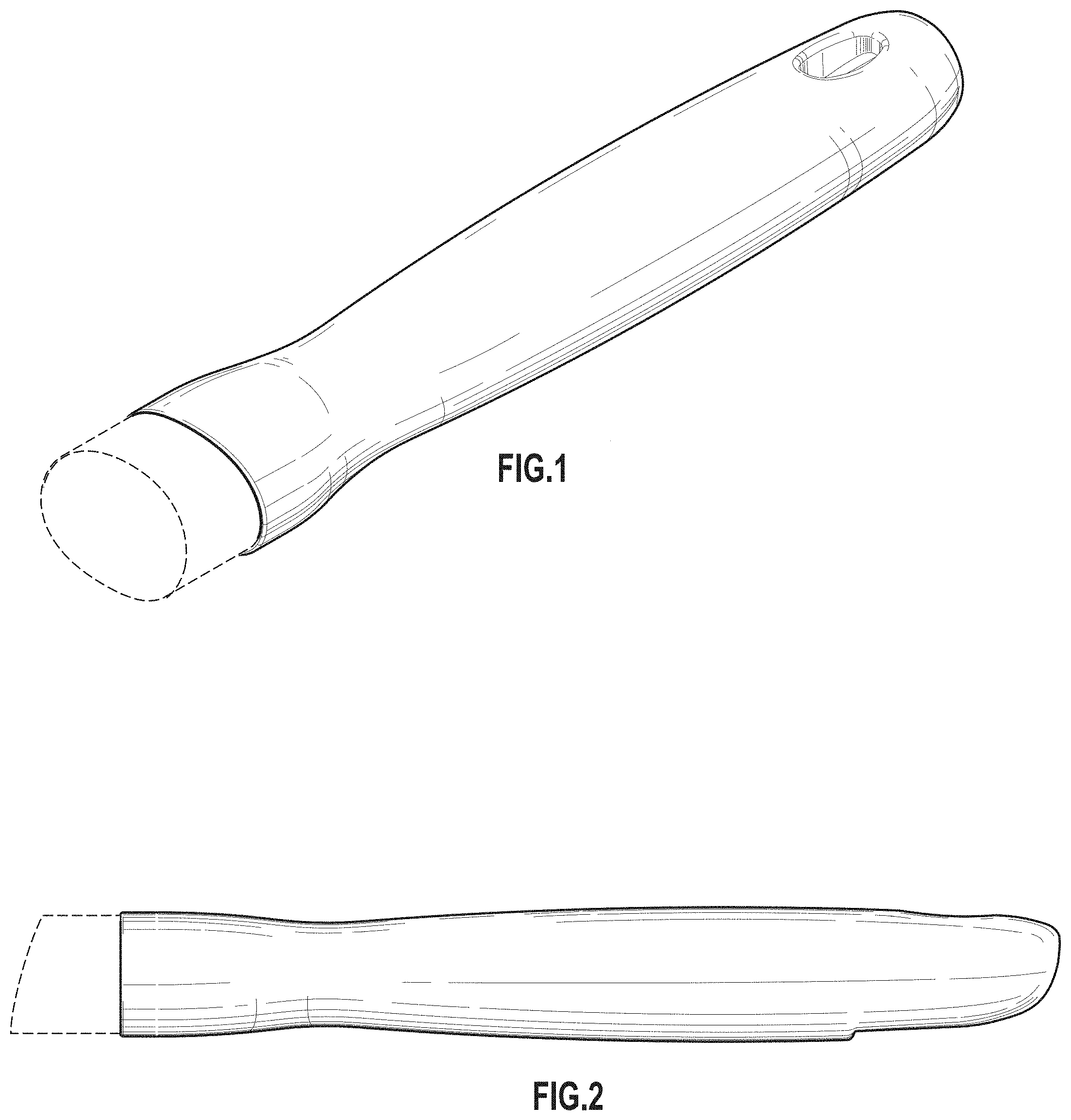 Patent USD0999590 Figure 1 – Cookware handle