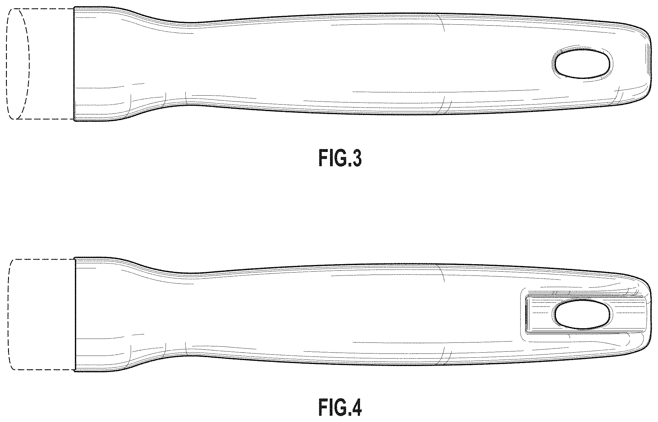 Patent USD0999590 Figure 2 – Cookware handle