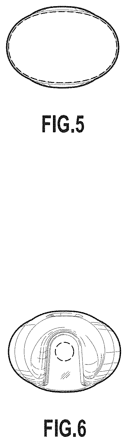 Patent USD0999590 Figure 3 – Cookware handle