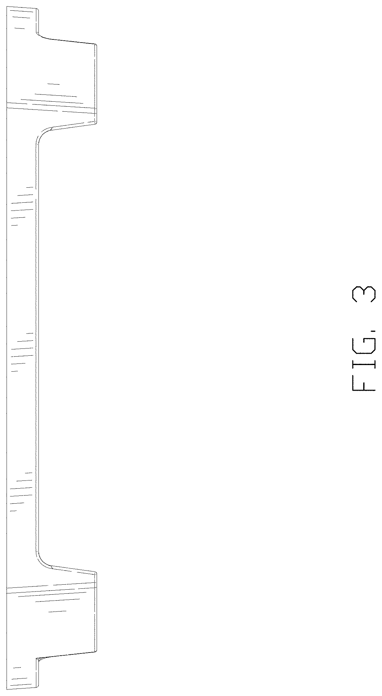 Patent USD0999593 Figure 3 – Baking pan