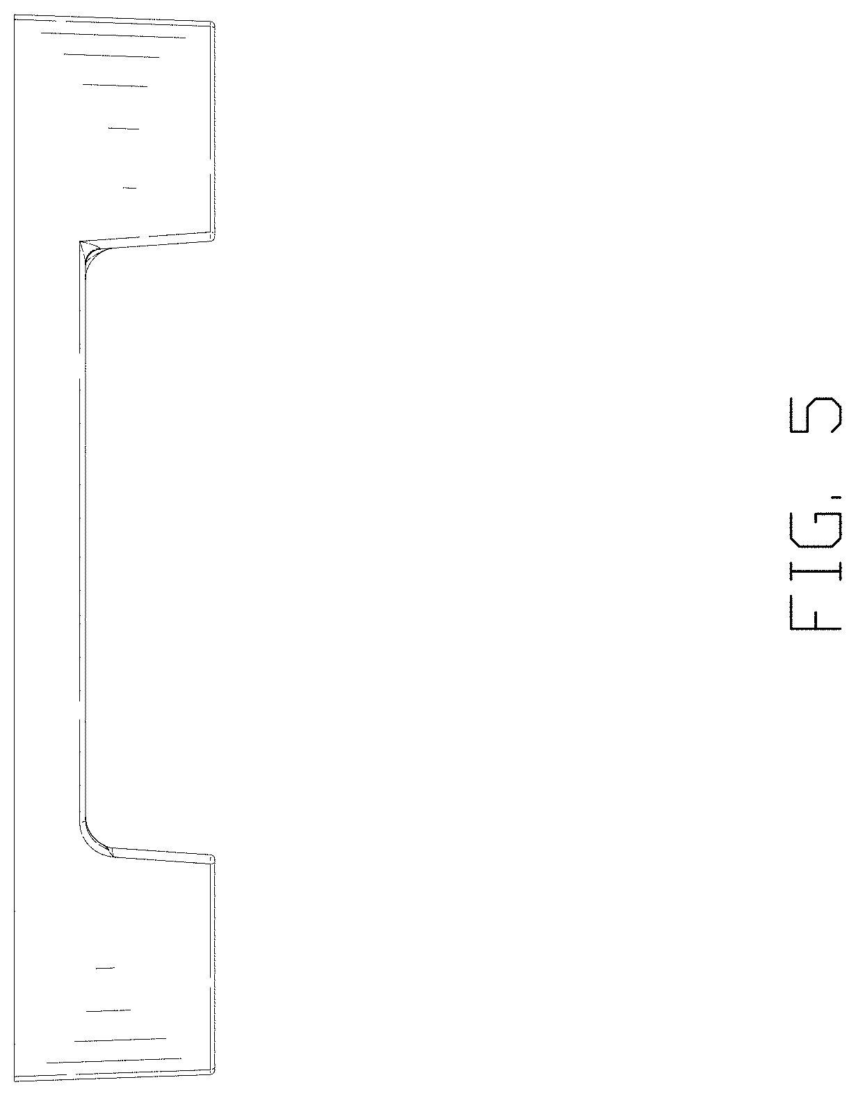 Patent USD0999593 Figure 5 – Baking pan