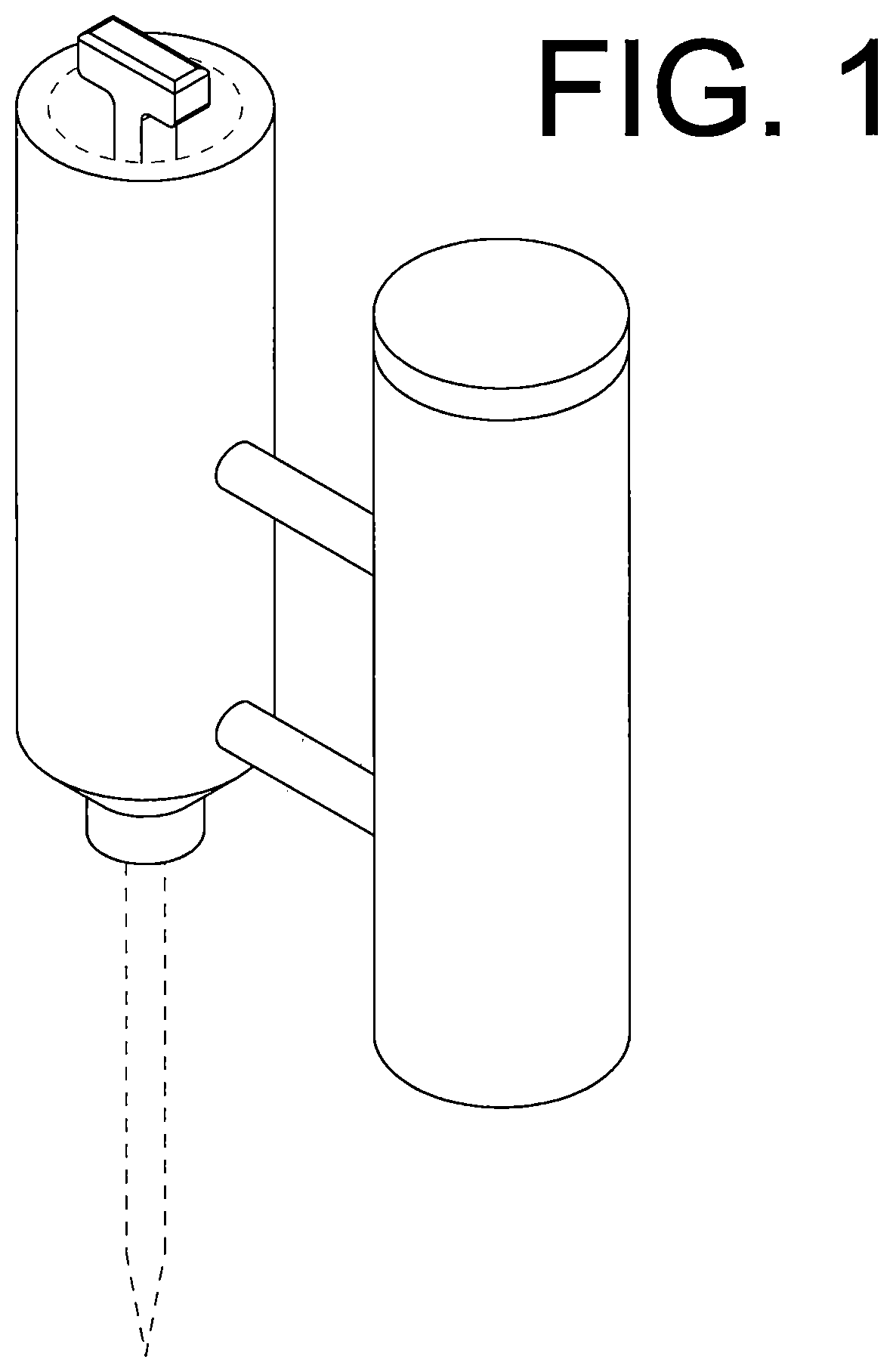 Patent USD0999599 Figure 1 – Meat fluid injector