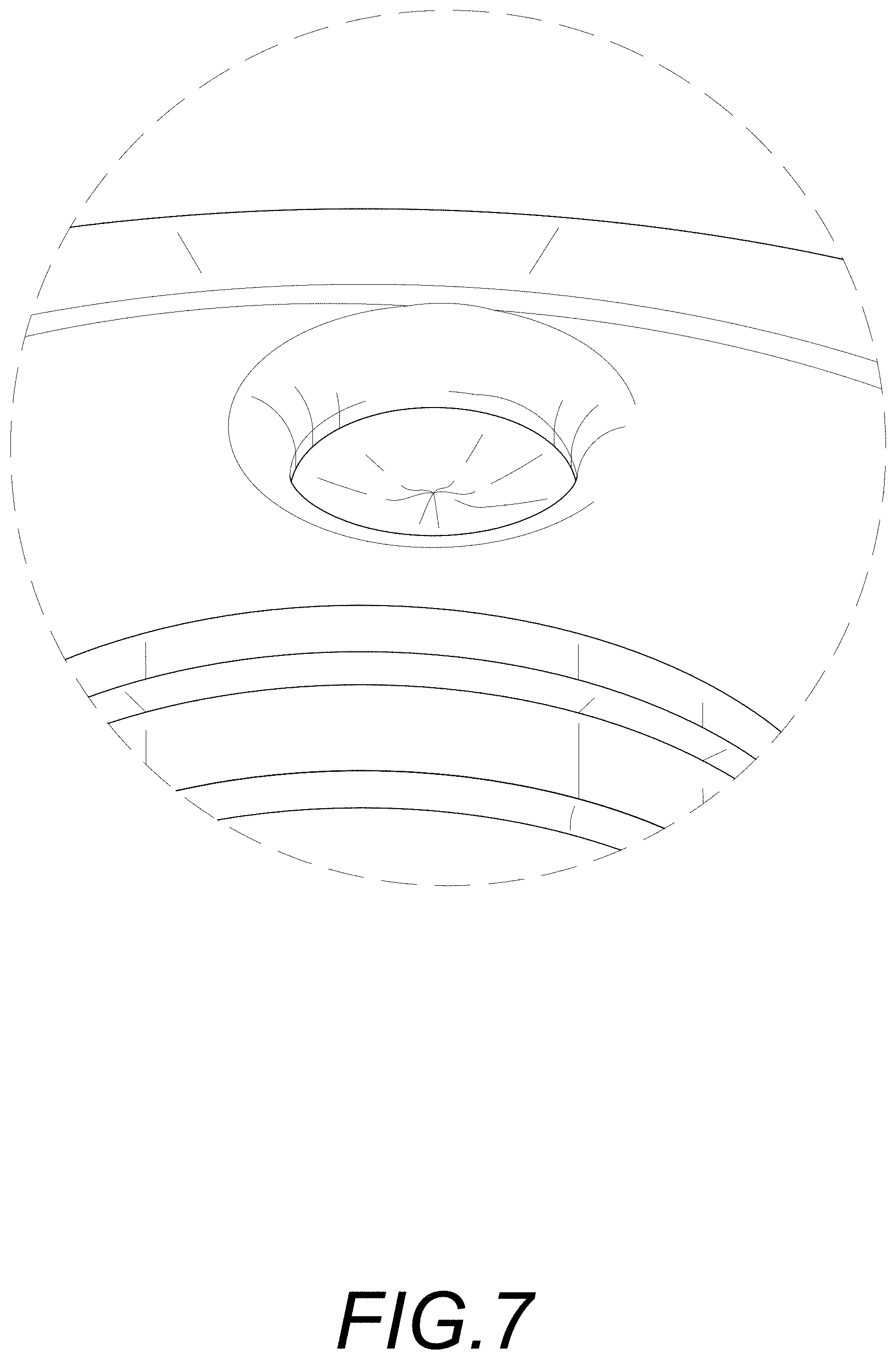 Patent USD0999604 Figure 6 – String trimmer accessory