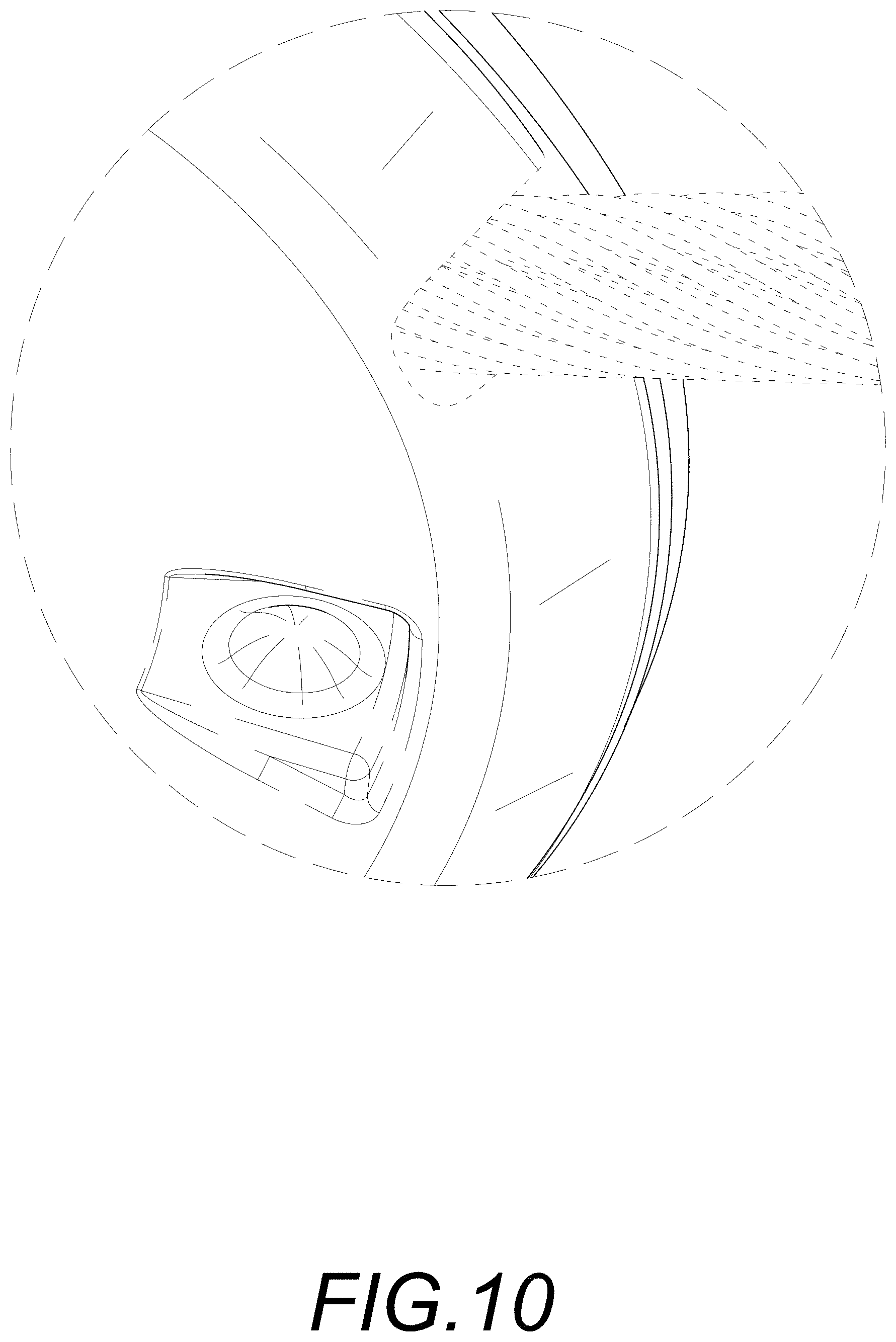 Patent USD0999604 Figure 9 – String trimmer accessory