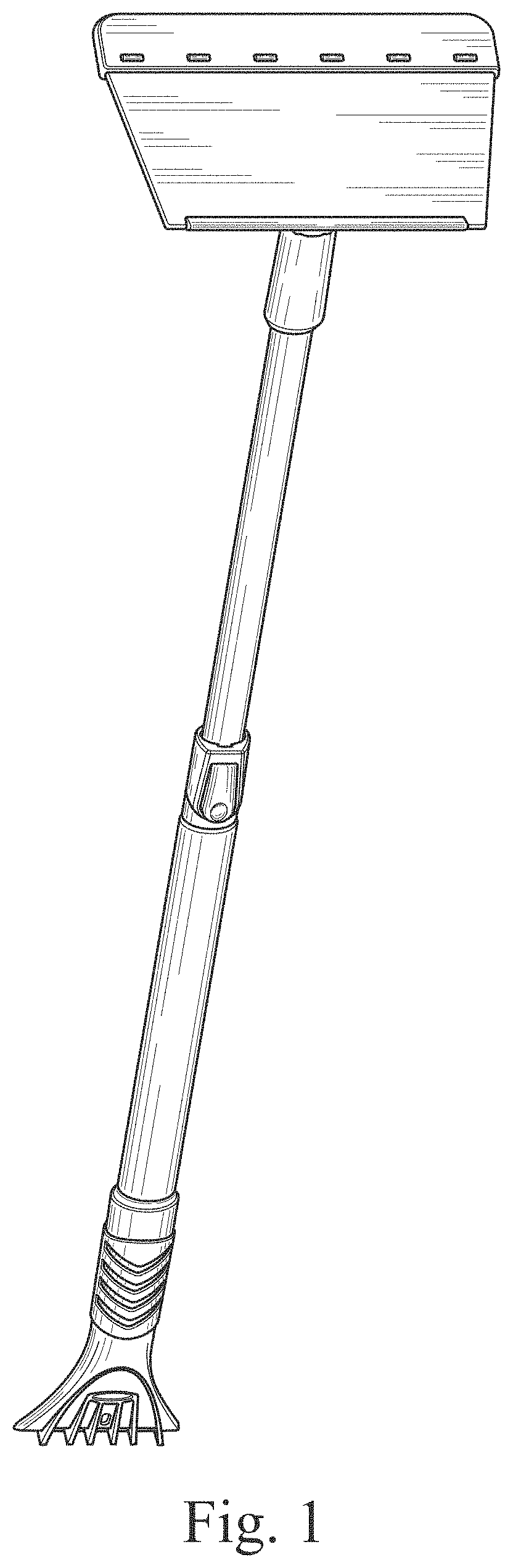 Patent USD0999605 Figure 1 – Snow shovel