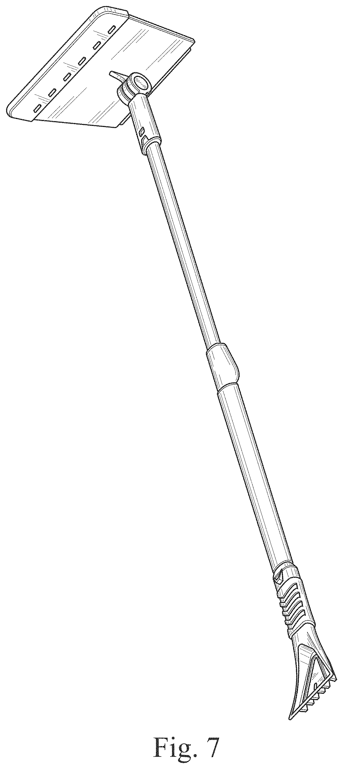 Patent USD0999605 Figure 7 – Snow shovel