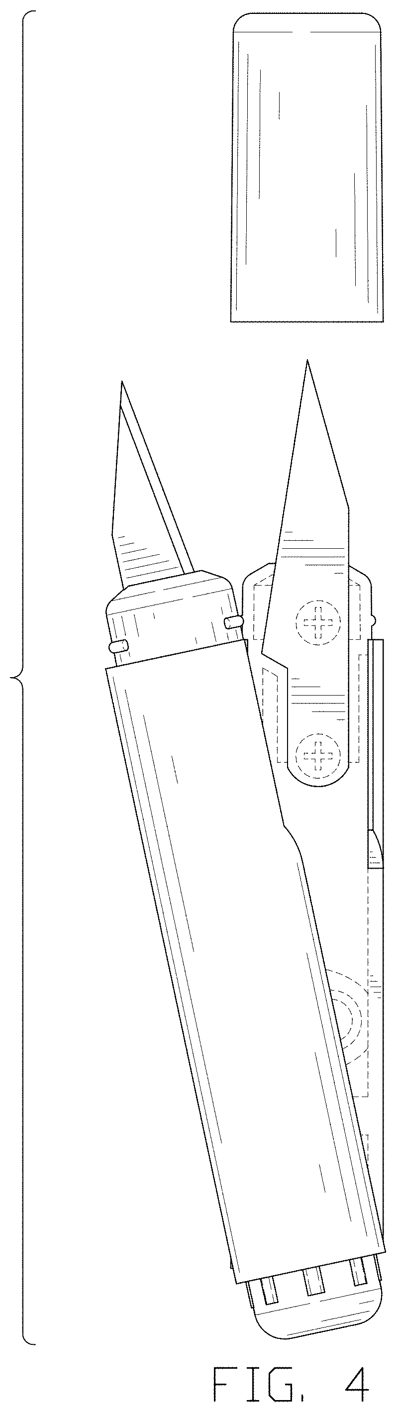 Patent USD0999609 Figure 4 – Pen-shaped scissors