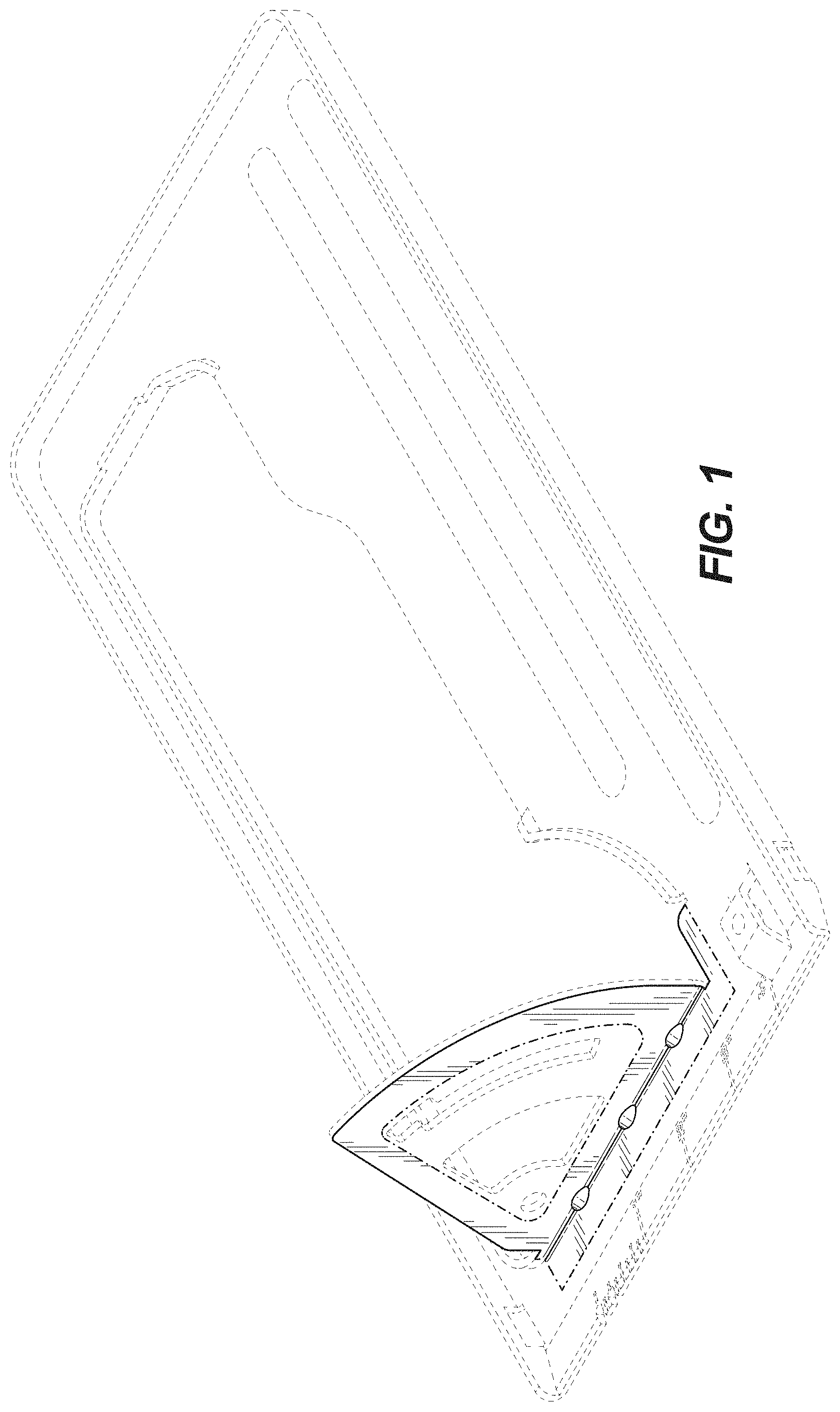 Patent USD0999611 Figure 1 – Circular saw shoe