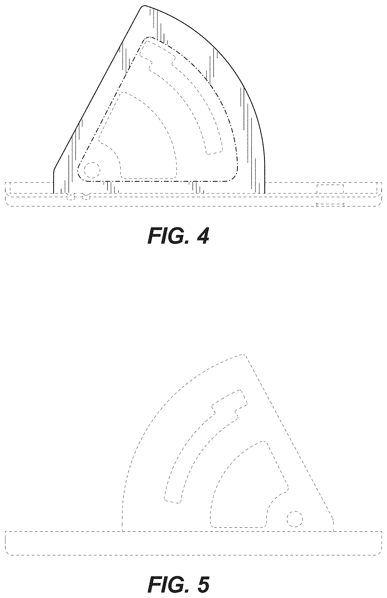 Patent USD0999611 Figure 3 – Circular saw shoe