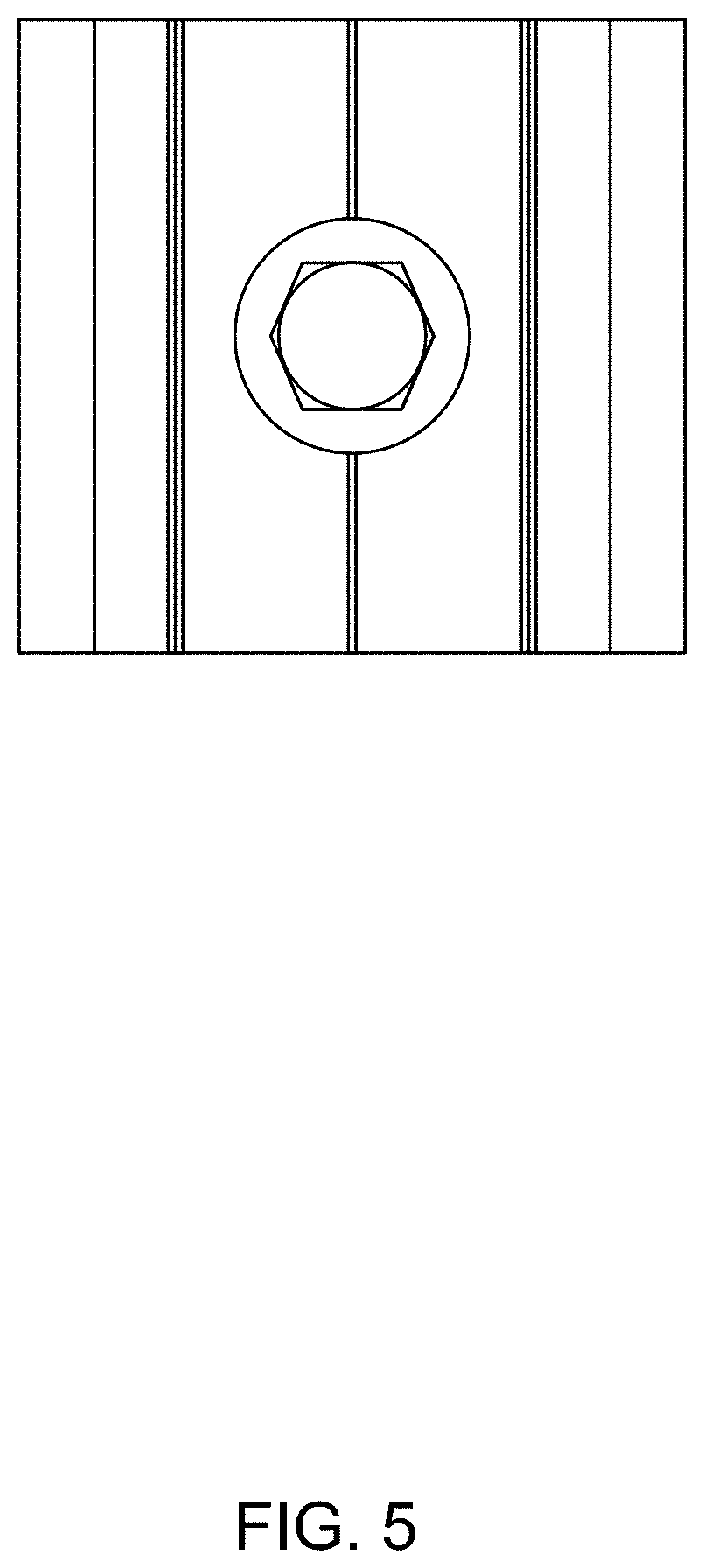 Patent USD0999612 Figure 5 – Universal clamp assembly for solar panel assemblies