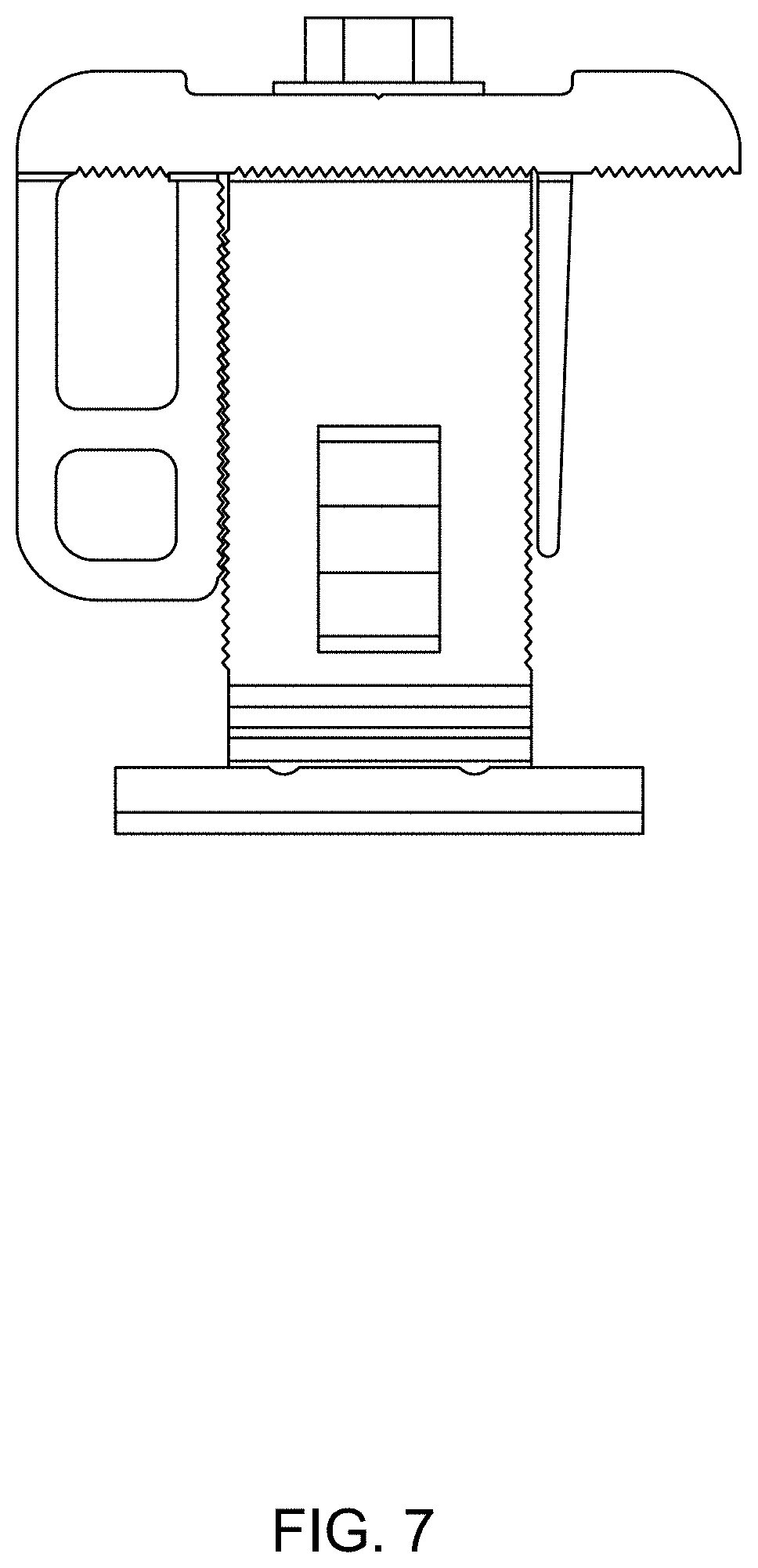 Patent USD0999612 Figure 7 – Universal clamp assembly for solar panel assemblies
