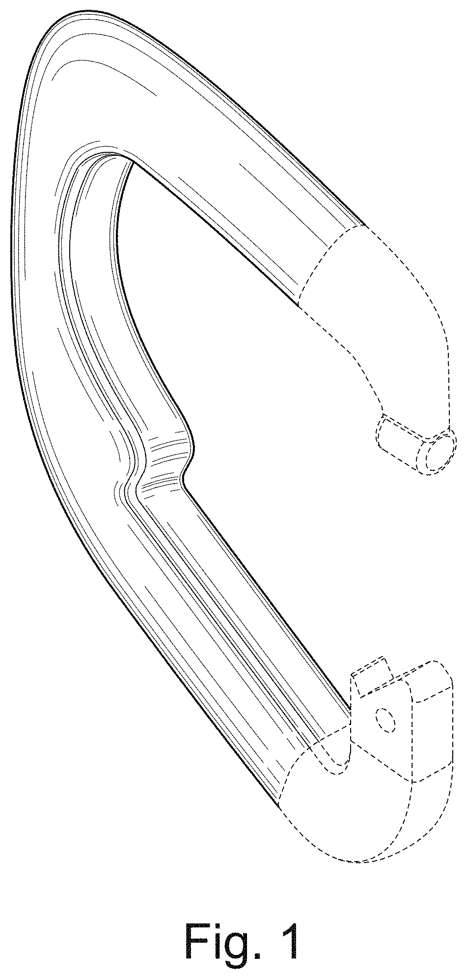 Patent USD0999620 Figure 1 – Carabiner