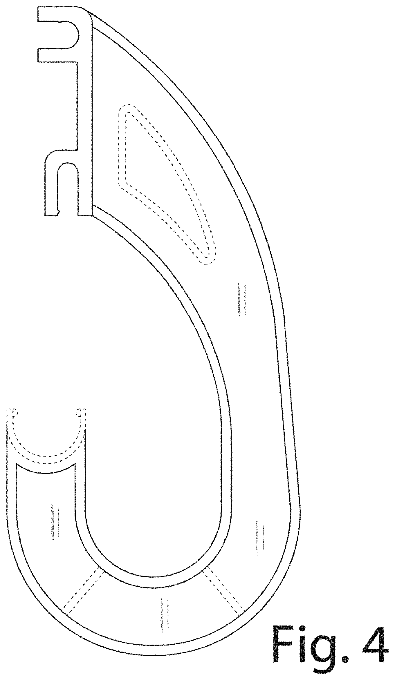 Patent USD0999622 Figure 4 – J-hook rod holder