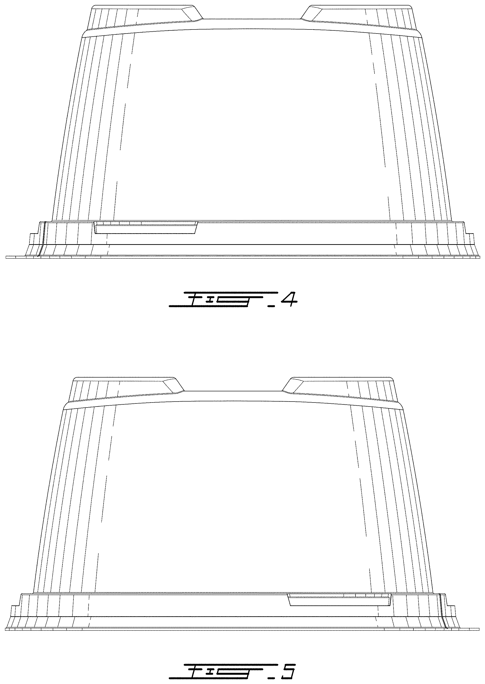 Patent USD0999628 Figure 3 – Container lid