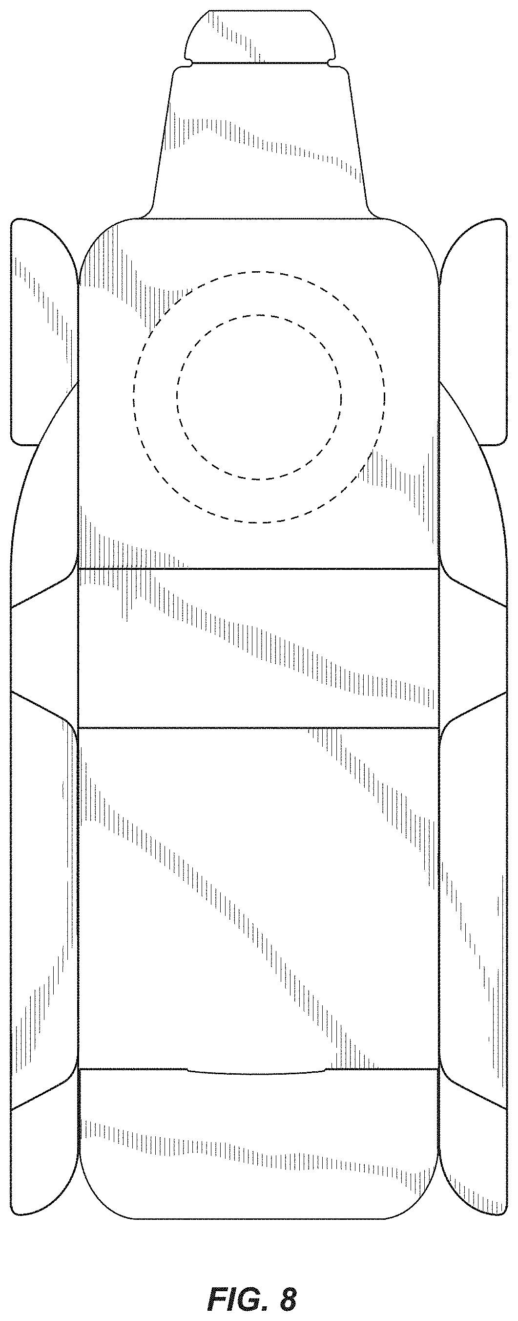 Patent USD0999629 Figure 8 – Carrier for containers