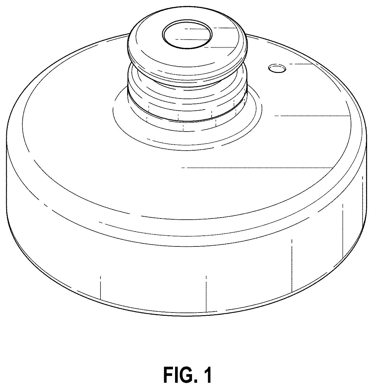 Patent USD0999630 Figure 1 – Lid for a bottle
