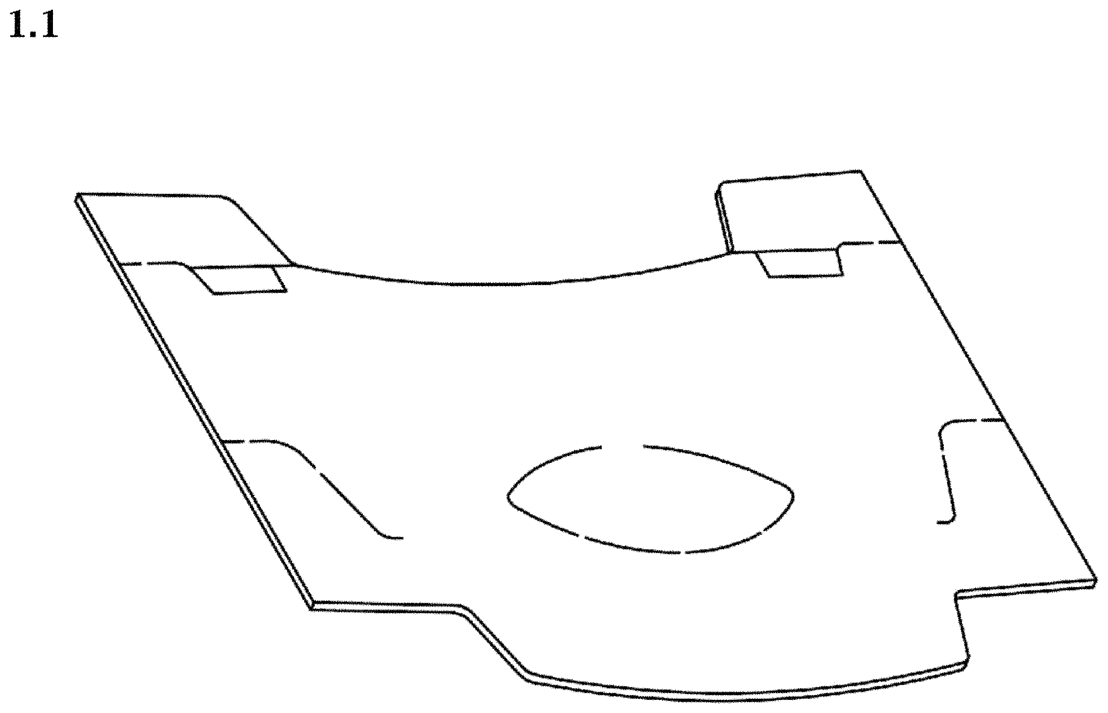 Patent USD0999636 Figure 1 – Packing container closure