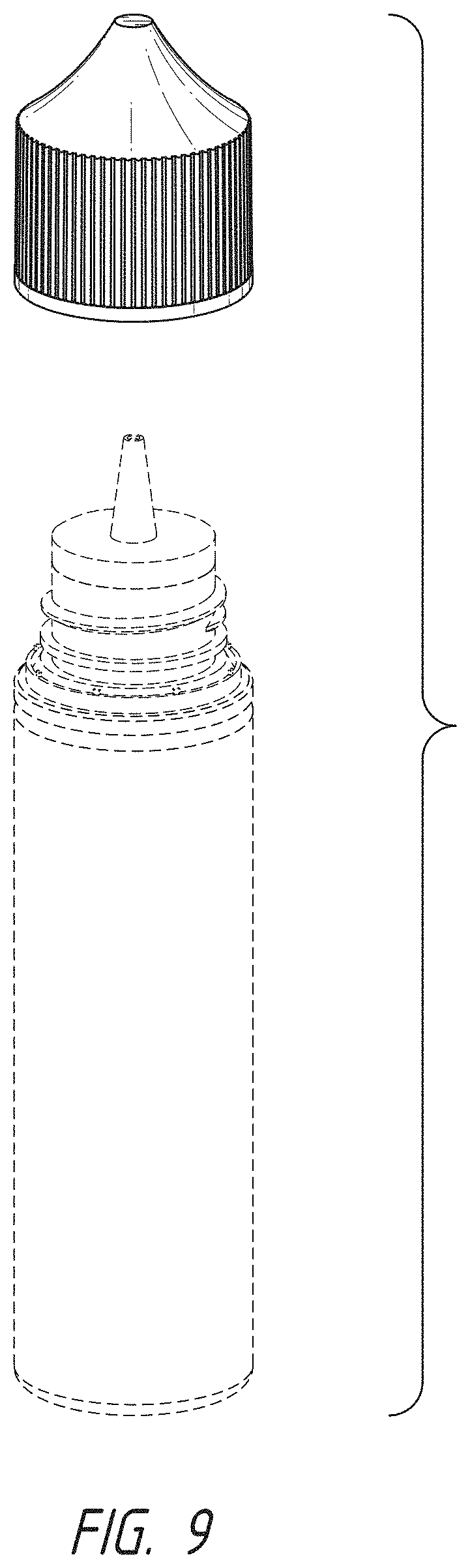 Patent USD0999637 Figure 5 – Bottle