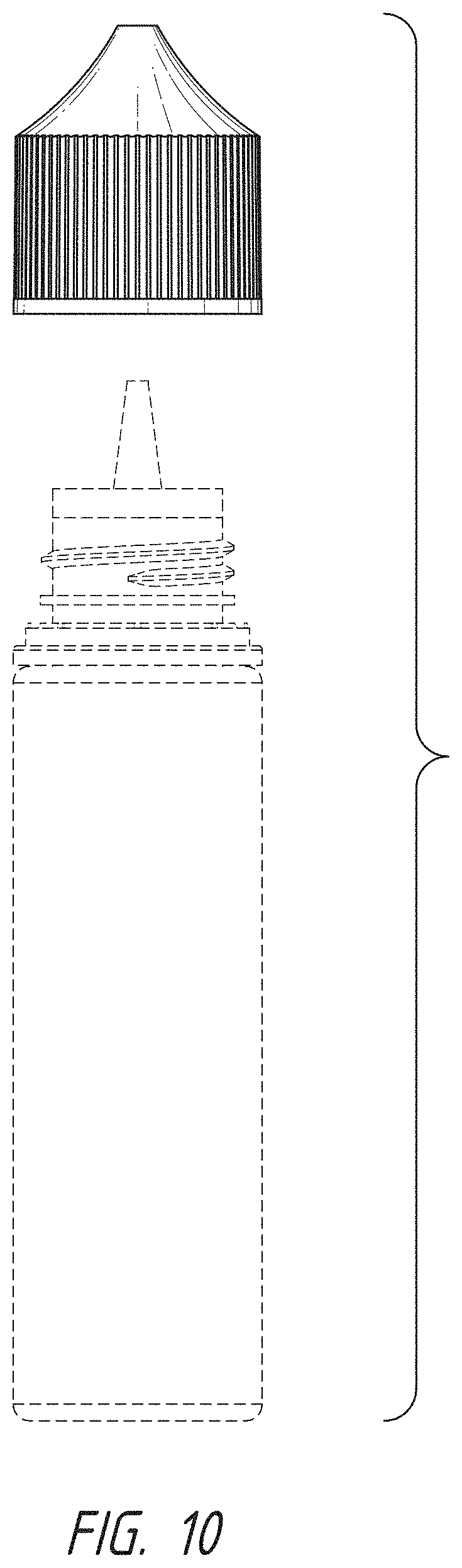 Patent USD0999637 Figure 6 – Bottle