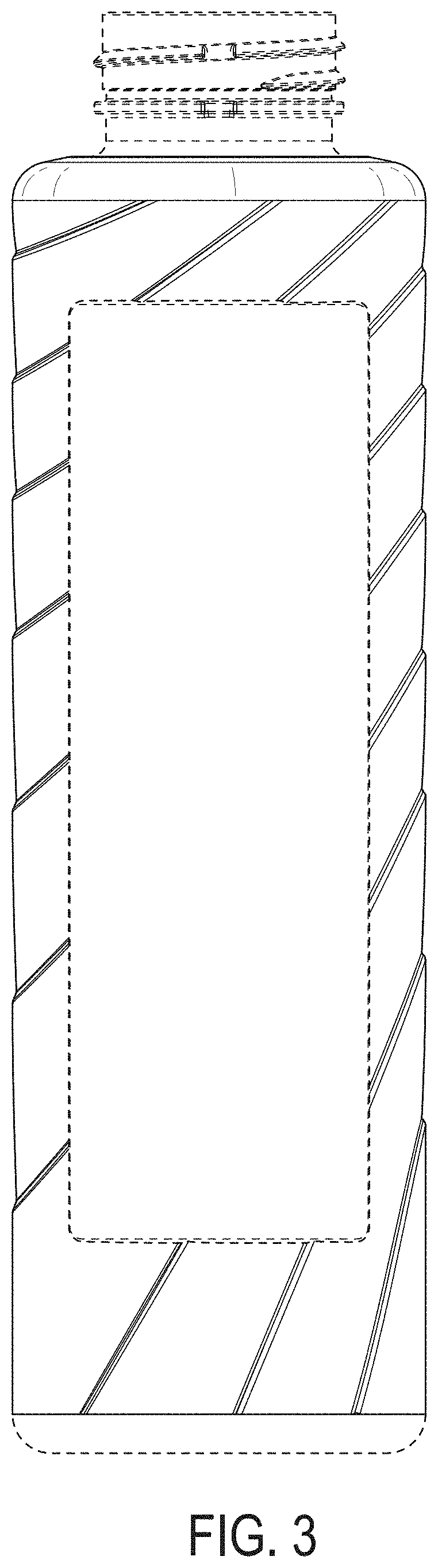 Patent USD0999641 Figure 3 – Bottle