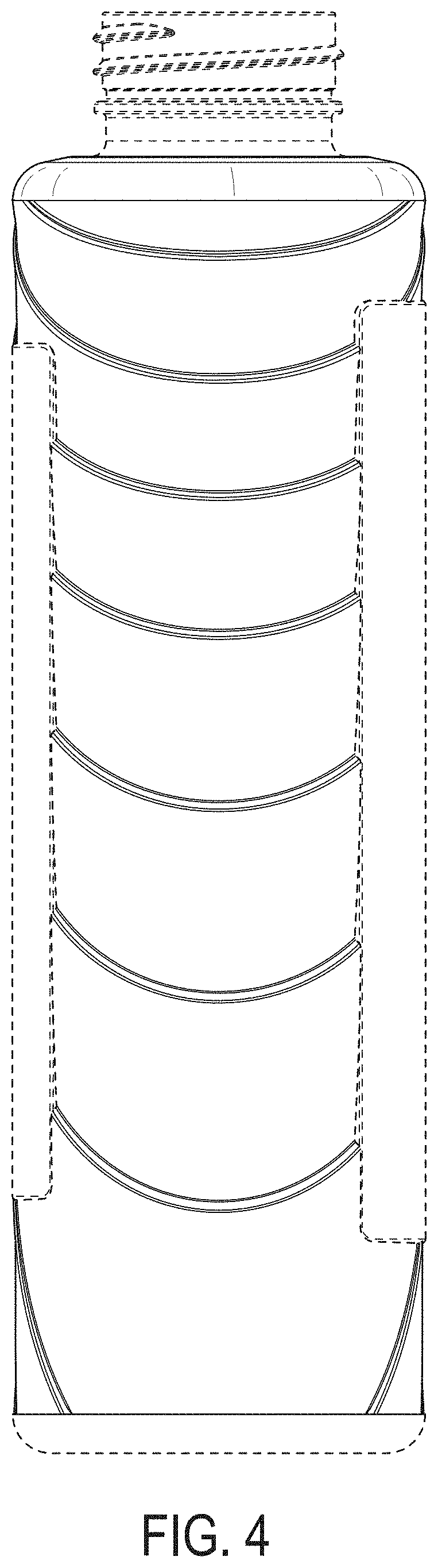 Patent USD0999641 Figure 4 – Bottle