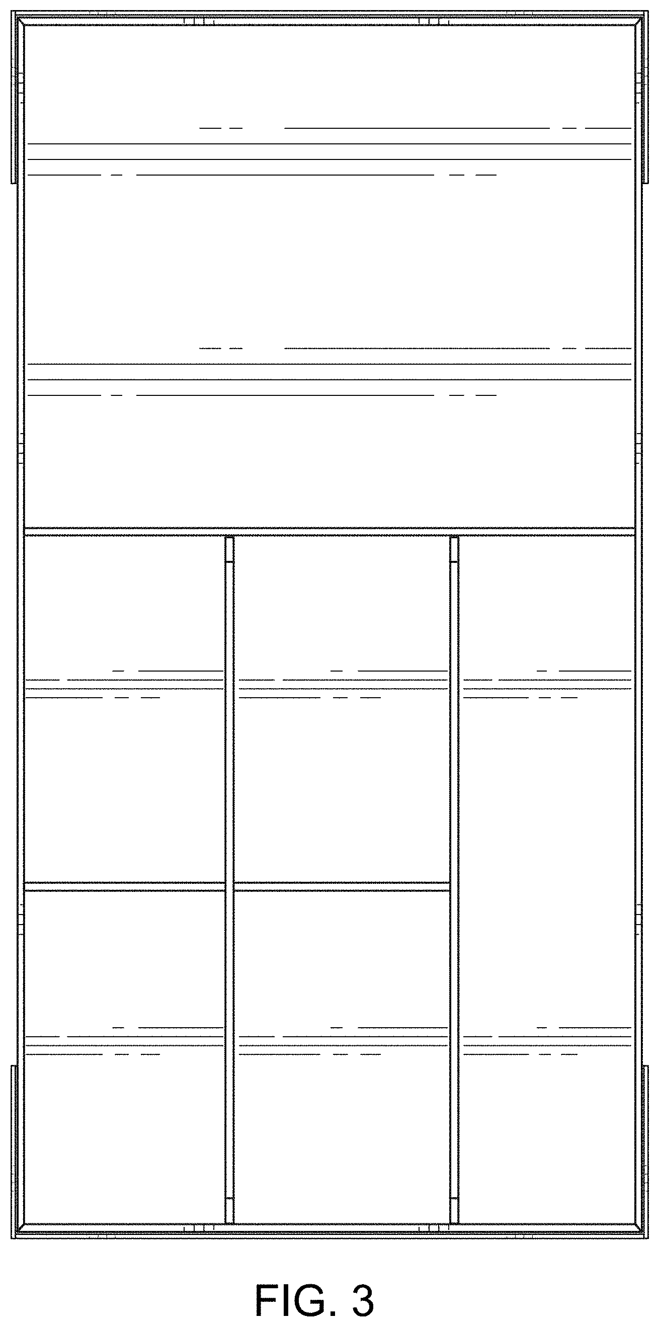 Patent USD0999644 Figure 3 – Takeout food container