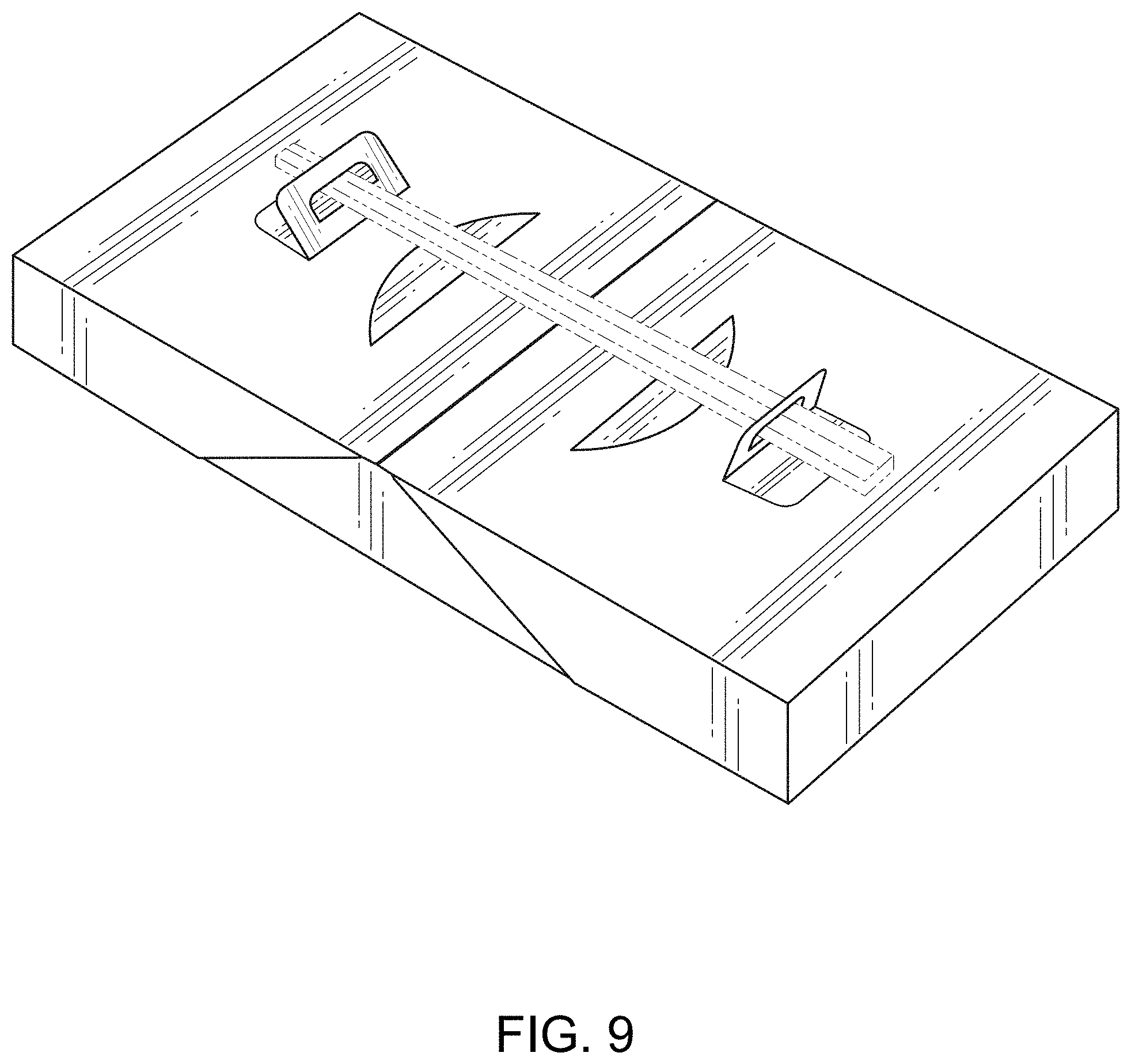 Patent USD0999644 Figure 9 – Takeout food container