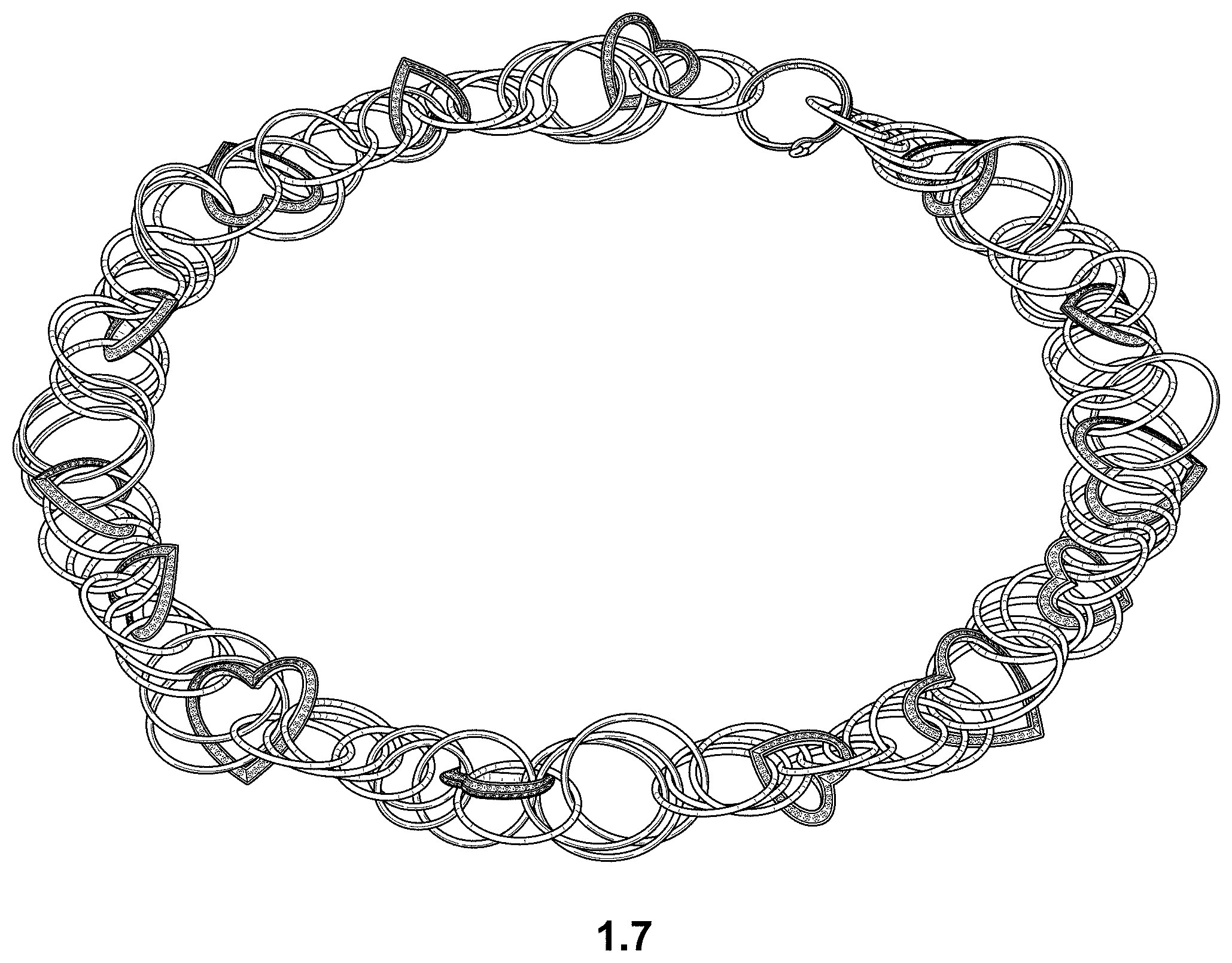 Patent USD0999663 Figure 7 – Necklace