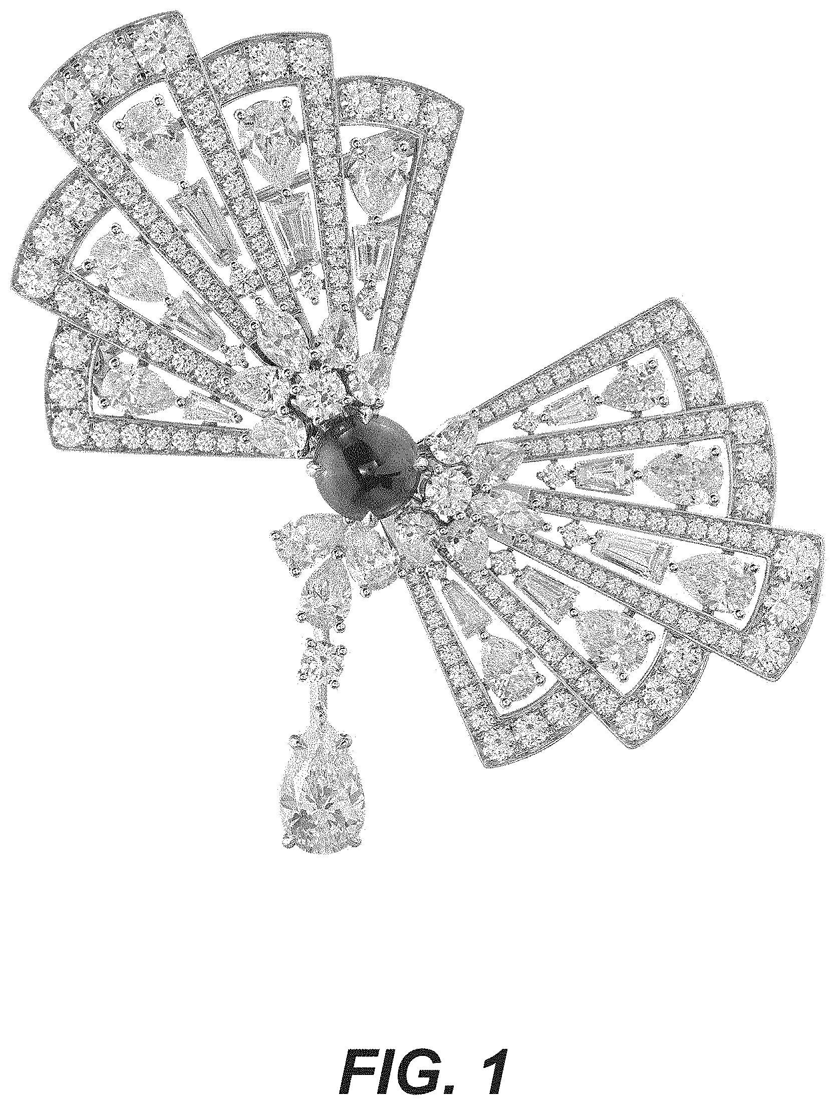 Patent USD0999666 Figure 1 – Brooch