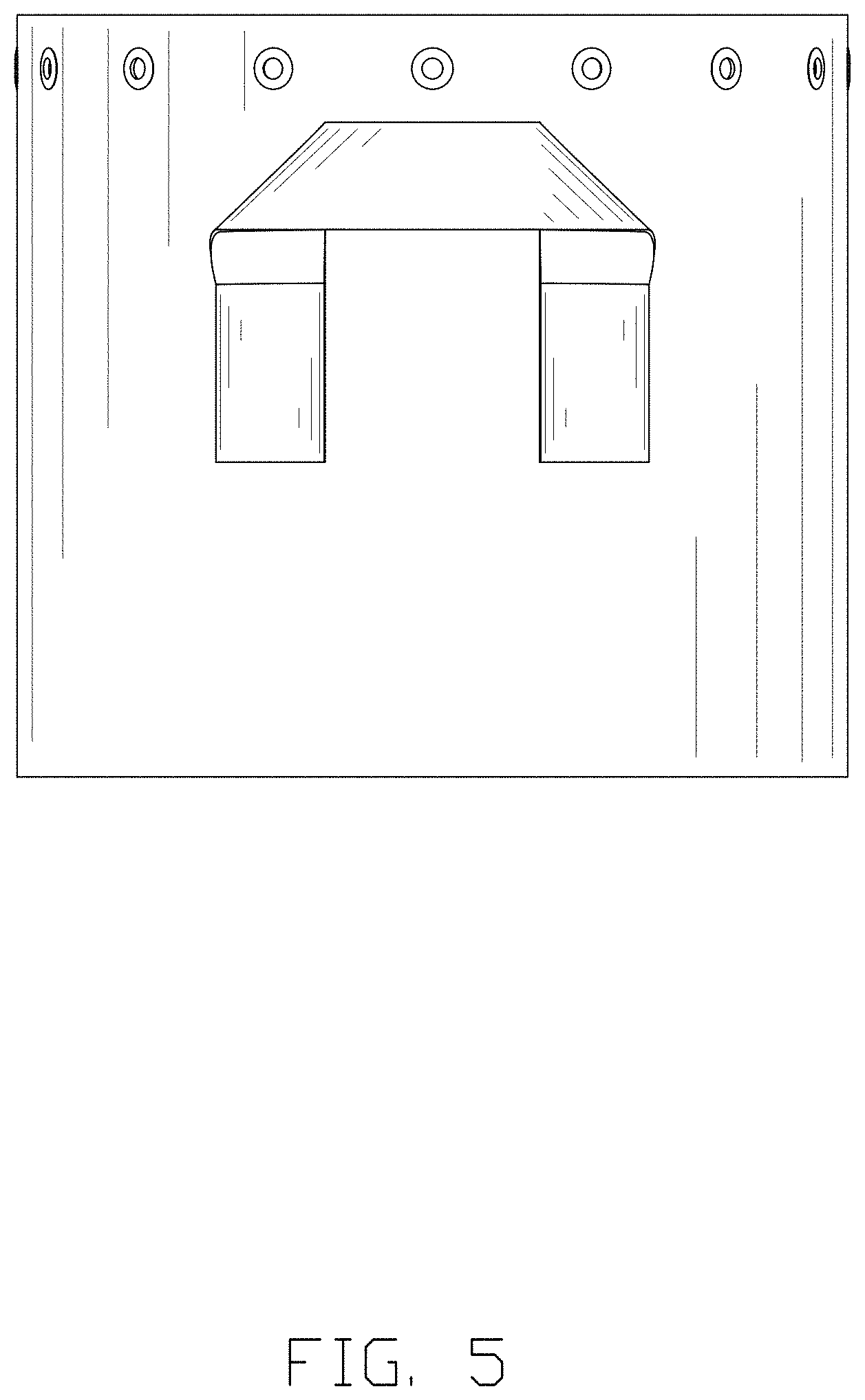 Patent USD0999672 Figure 5 – Plant container