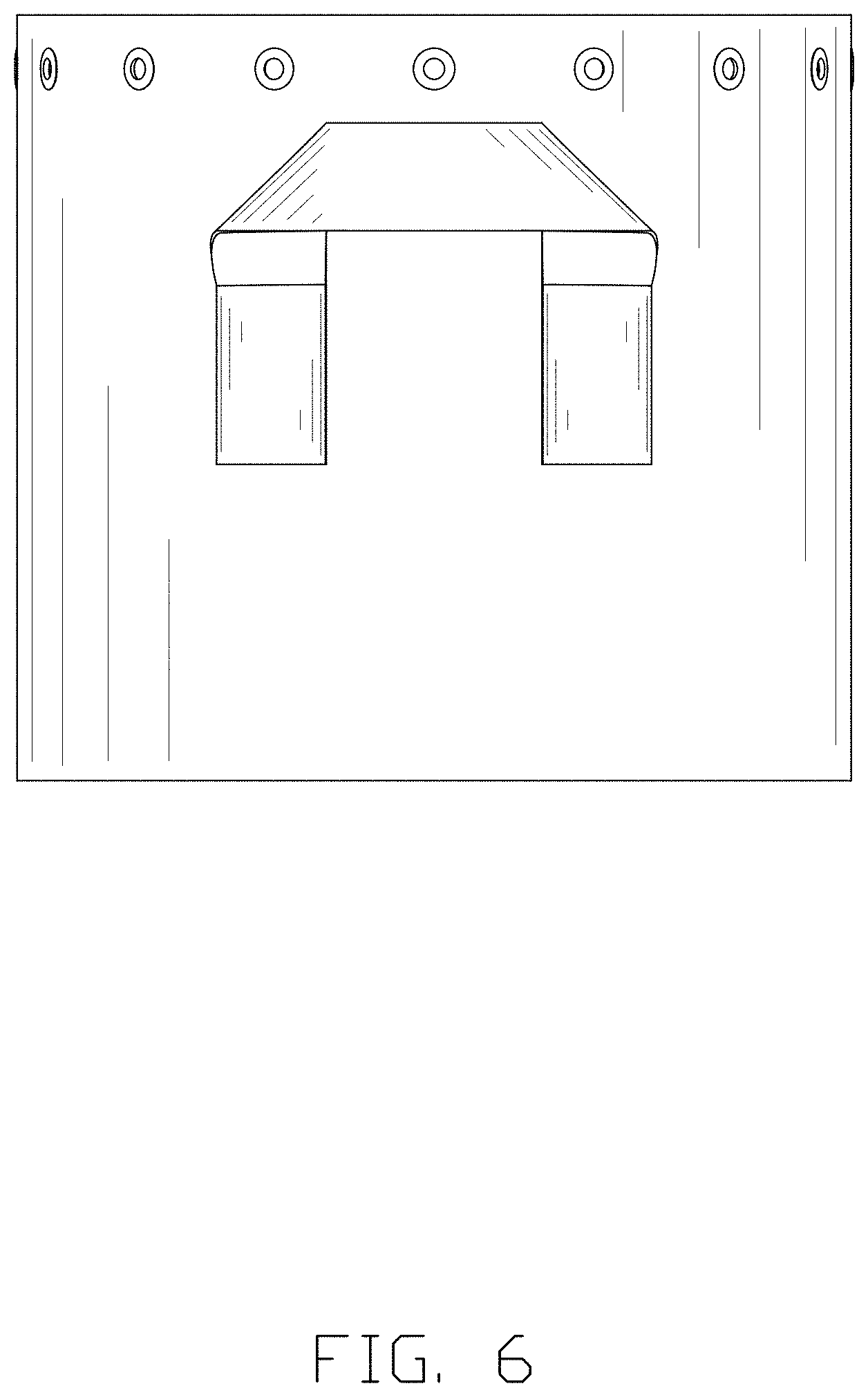 Patent USD0999672 Figure 6 – Plant container
