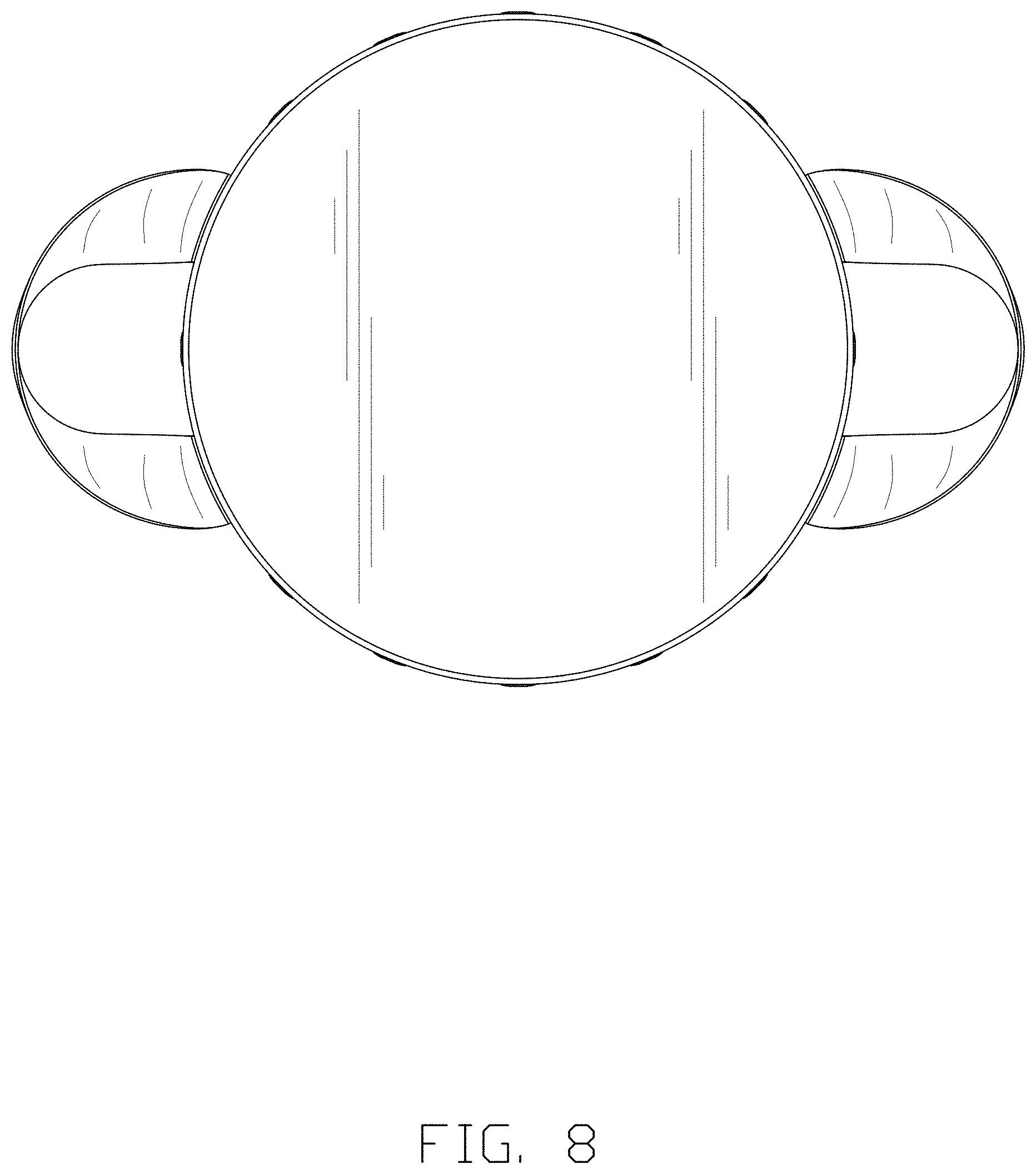 Patent USD0999672 Figure 8 – Plant container