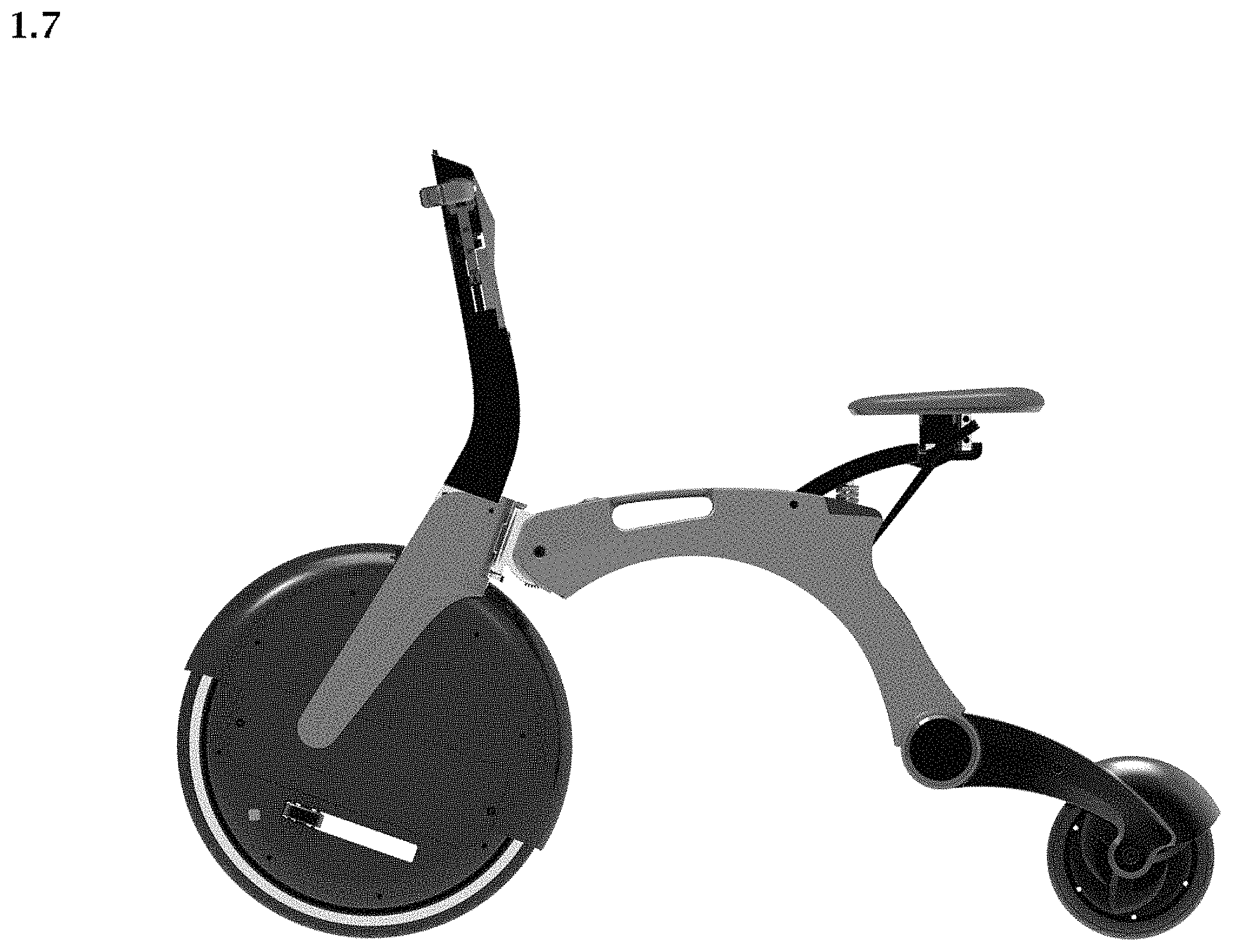 Patent USD0999679 Figure 7 – Electric bicycle