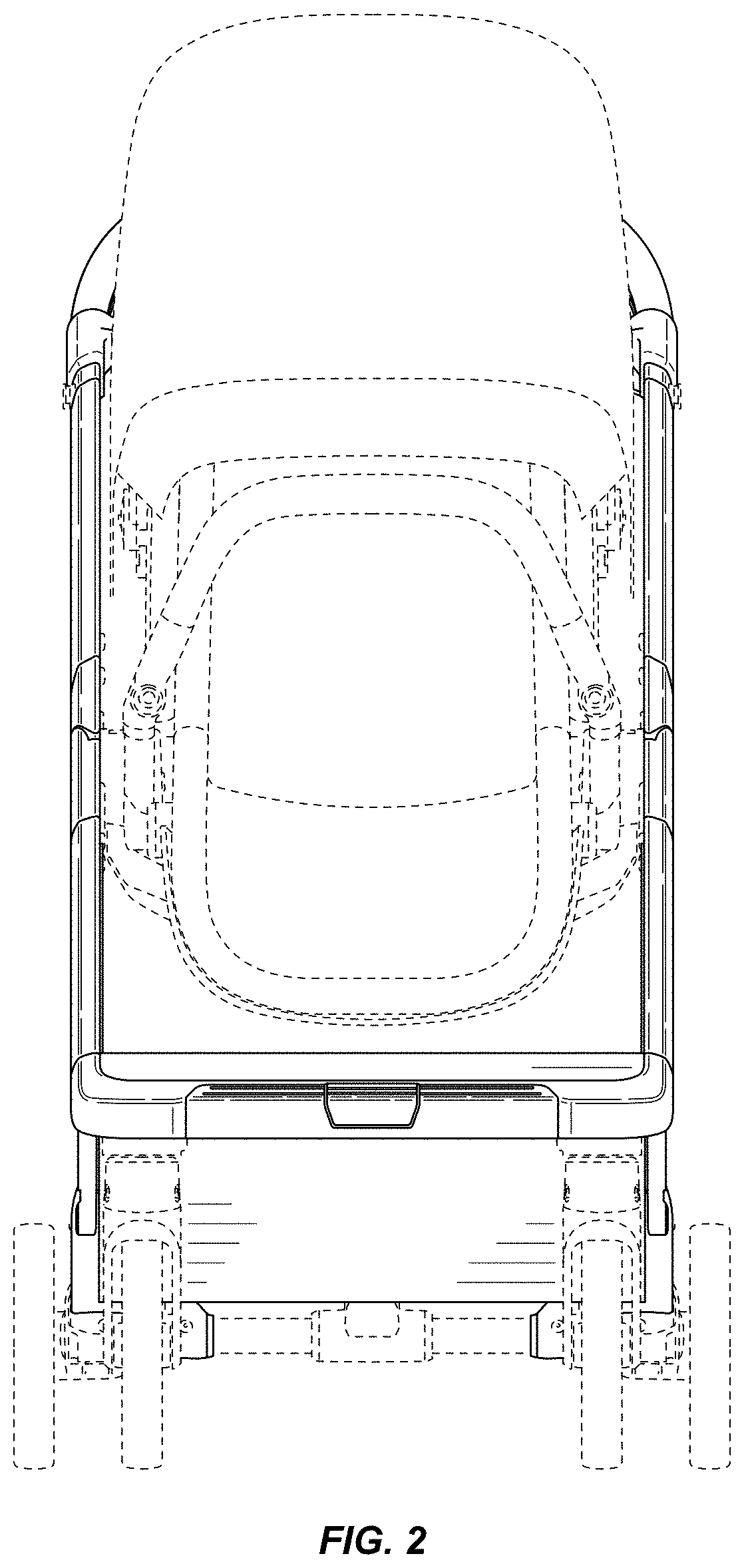 Patent USD0999681 Figure 2 – Stroller