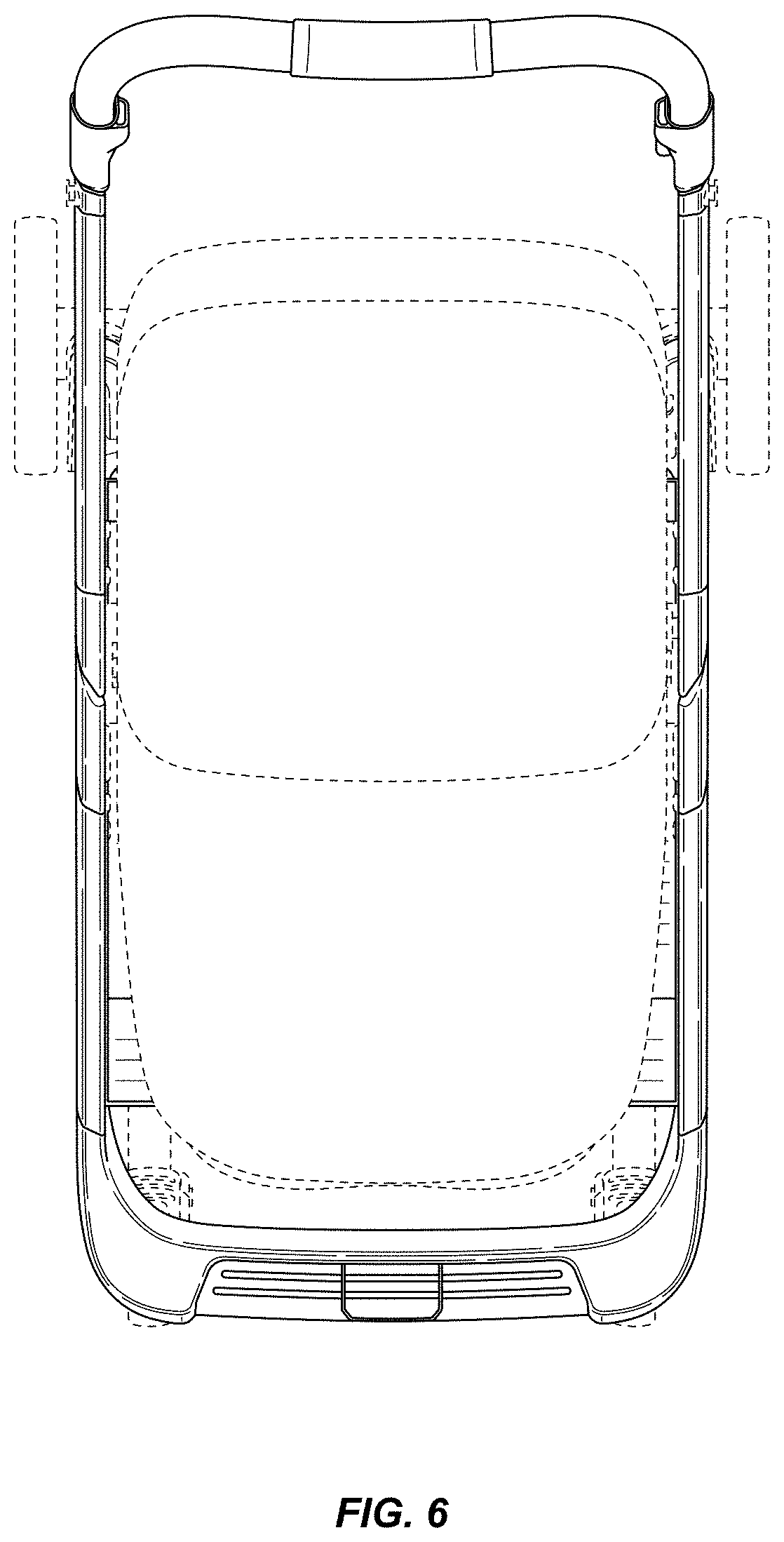 Patent USD0999681 Figure 6 – Stroller