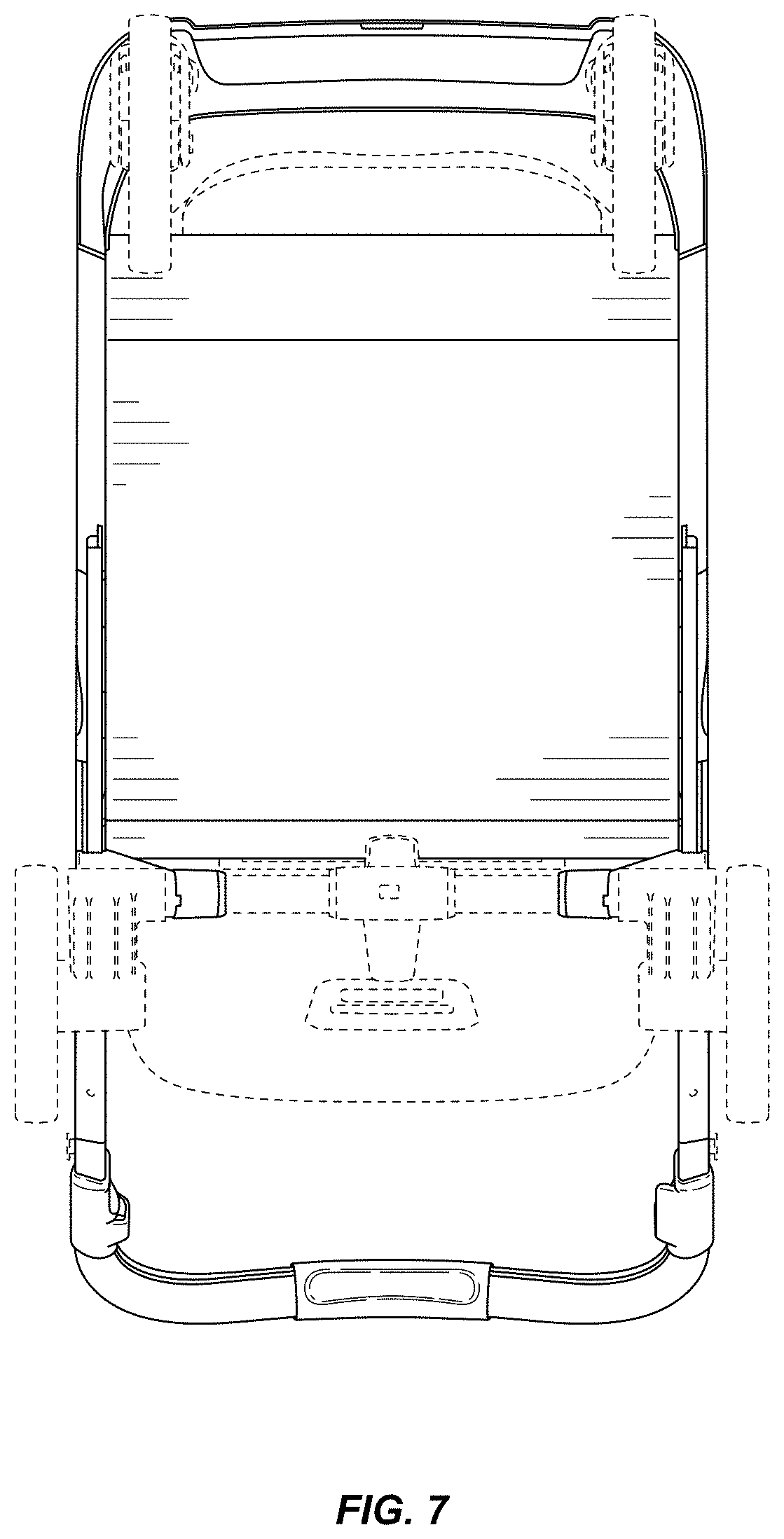 Patent USD0999681 Figure 7 – Stroller