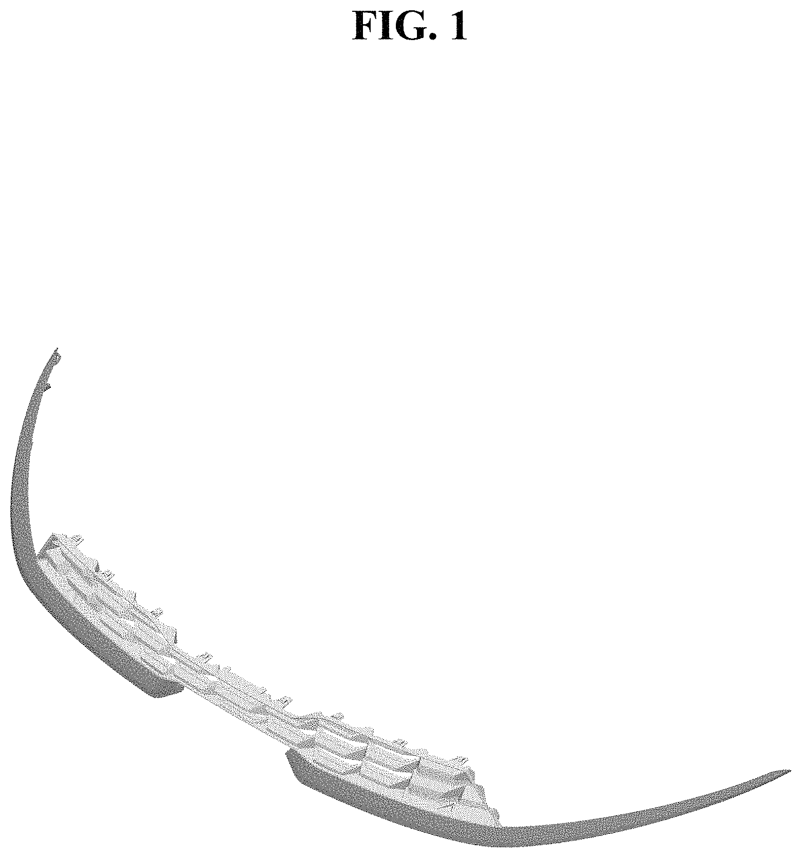 Patent USD0999684 Figure 1 – Radiator grille for vehicles