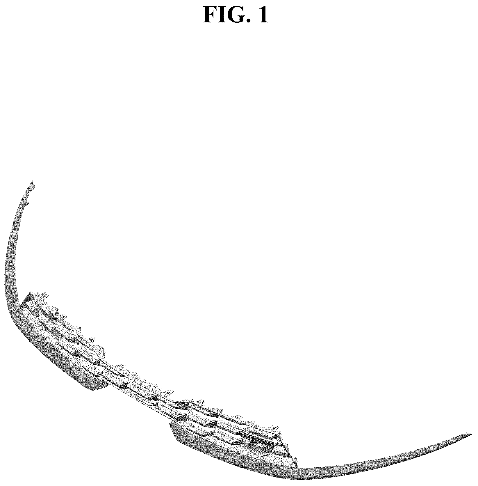 Patent USD0999685 Figure 1 – Radiator grille for vehicles