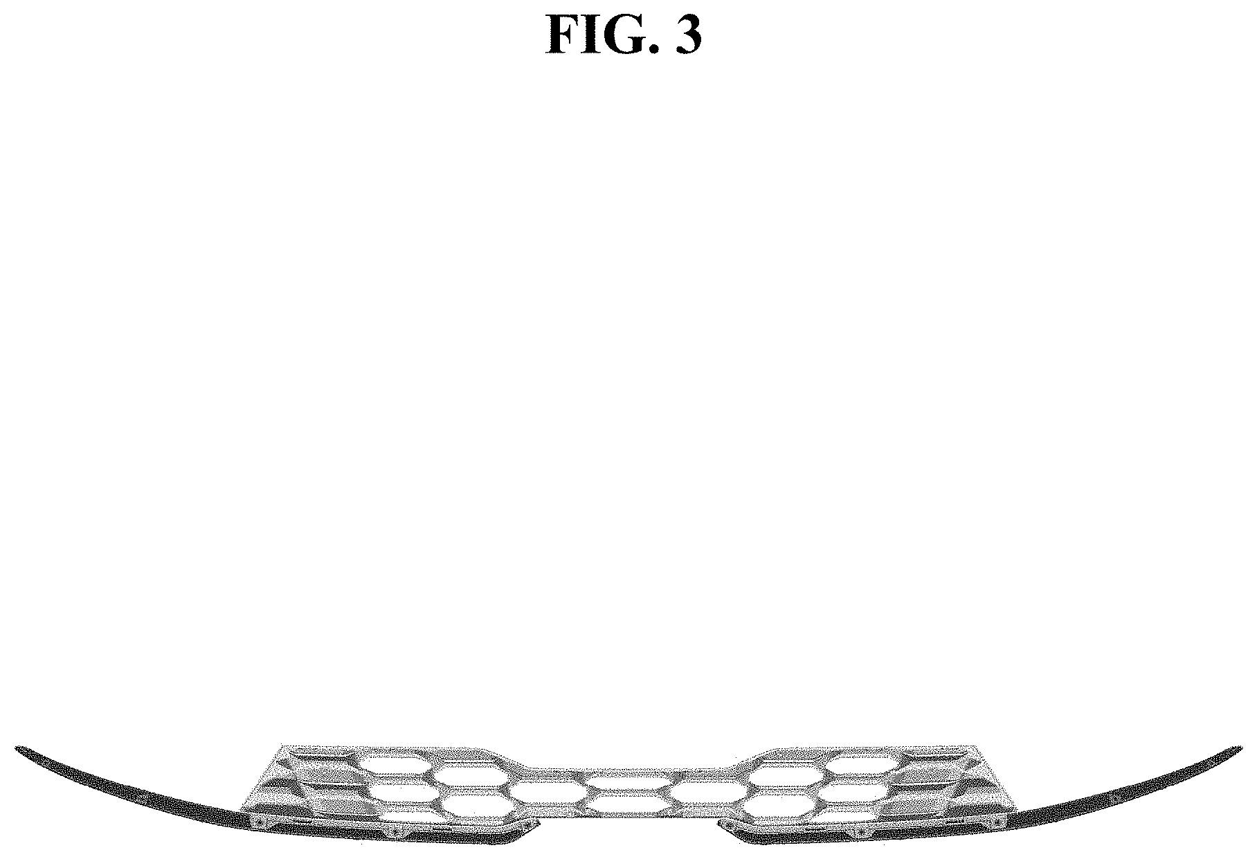 Patent USD0999685 Figure 3 – Radiator grille for vehicles