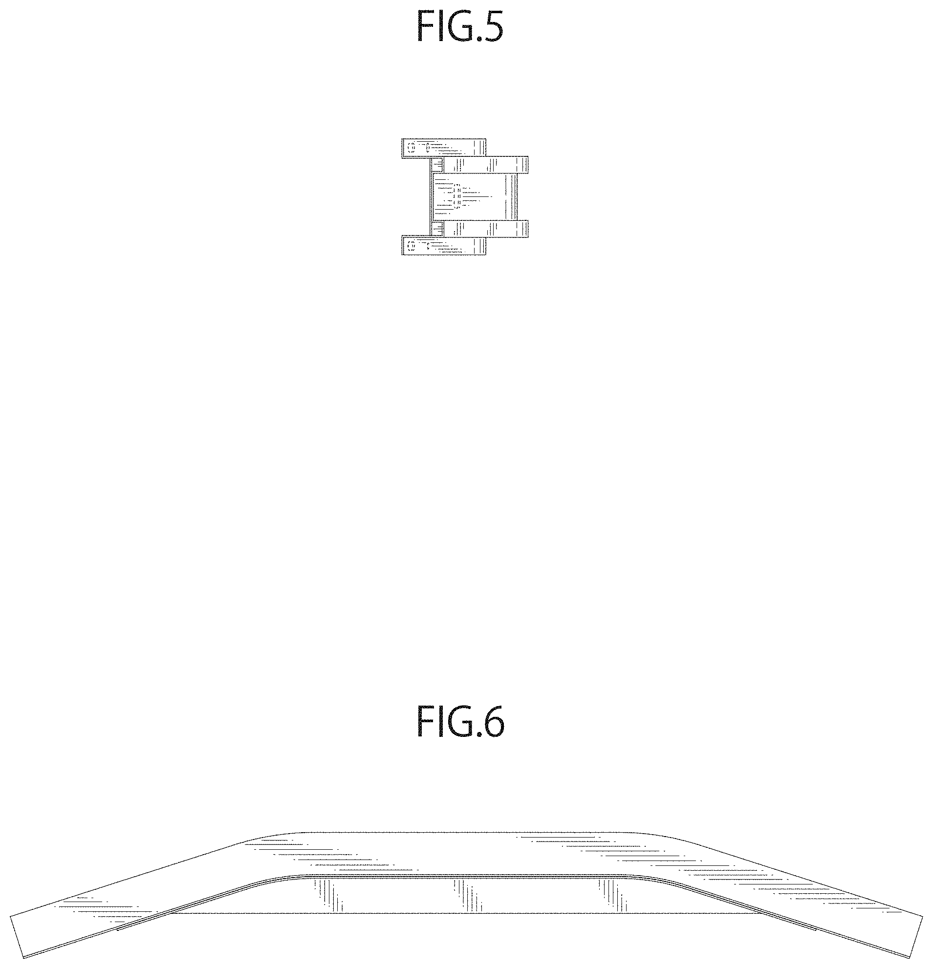 Patent USD0999690 Figure 3 – Bumper reinforcement for automobile
