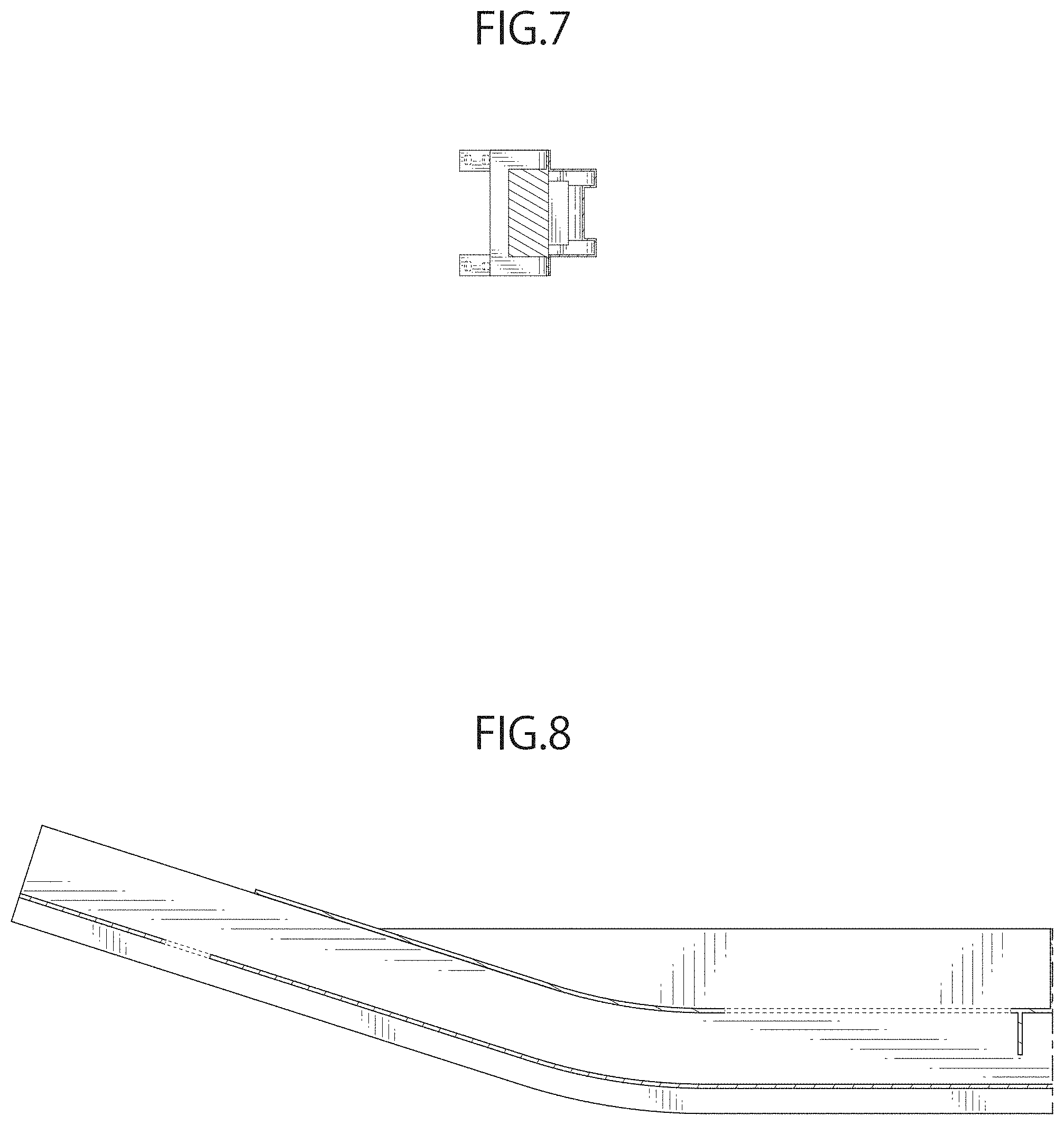 Patent USD0999690 Figure 4 – Bumper reinforcement for automobile