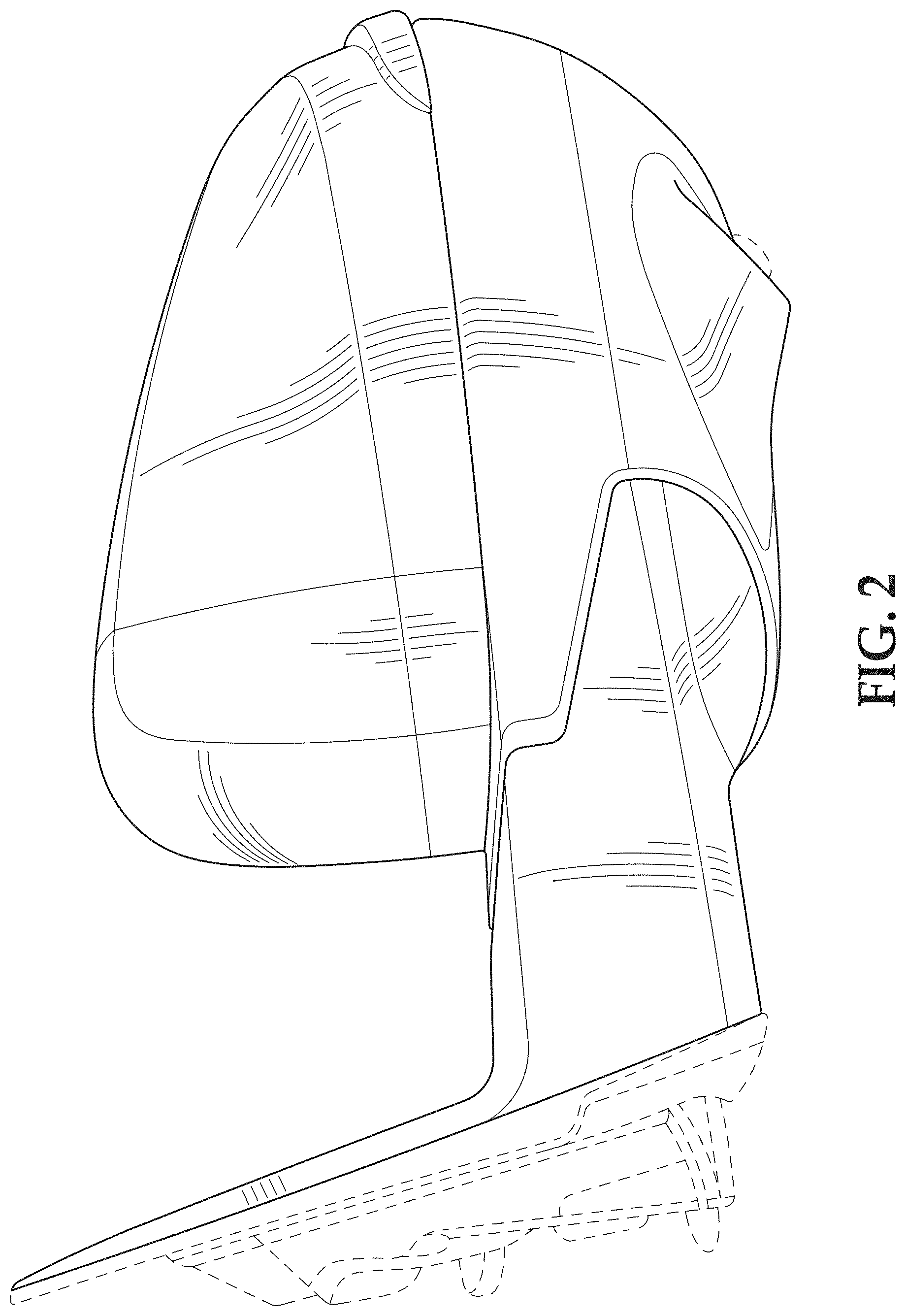 Patent USD0999693 Figure 2 – Vehicle outside mirror