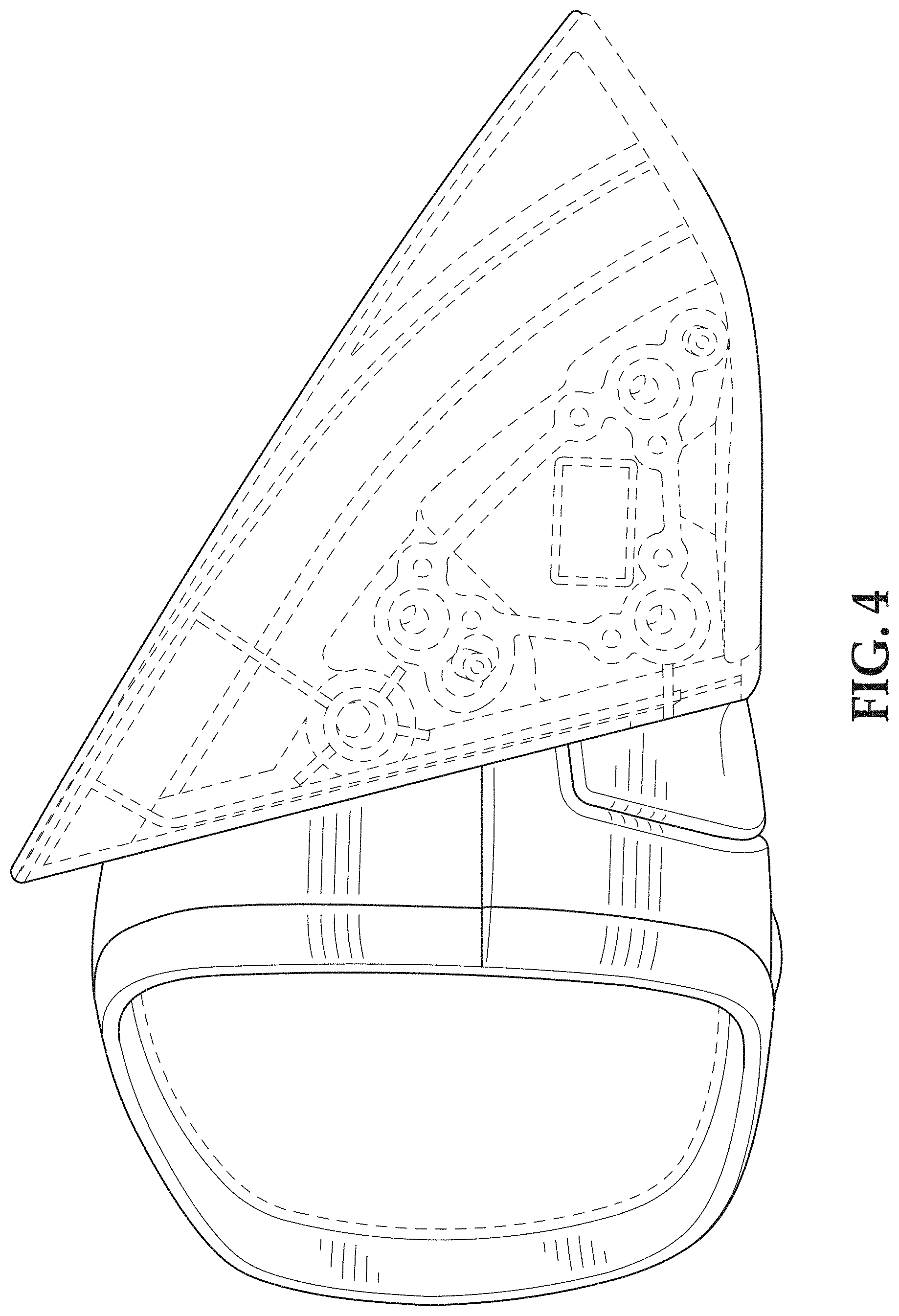Patent USD0999693 Figure 4 – Vehicle outside mirror