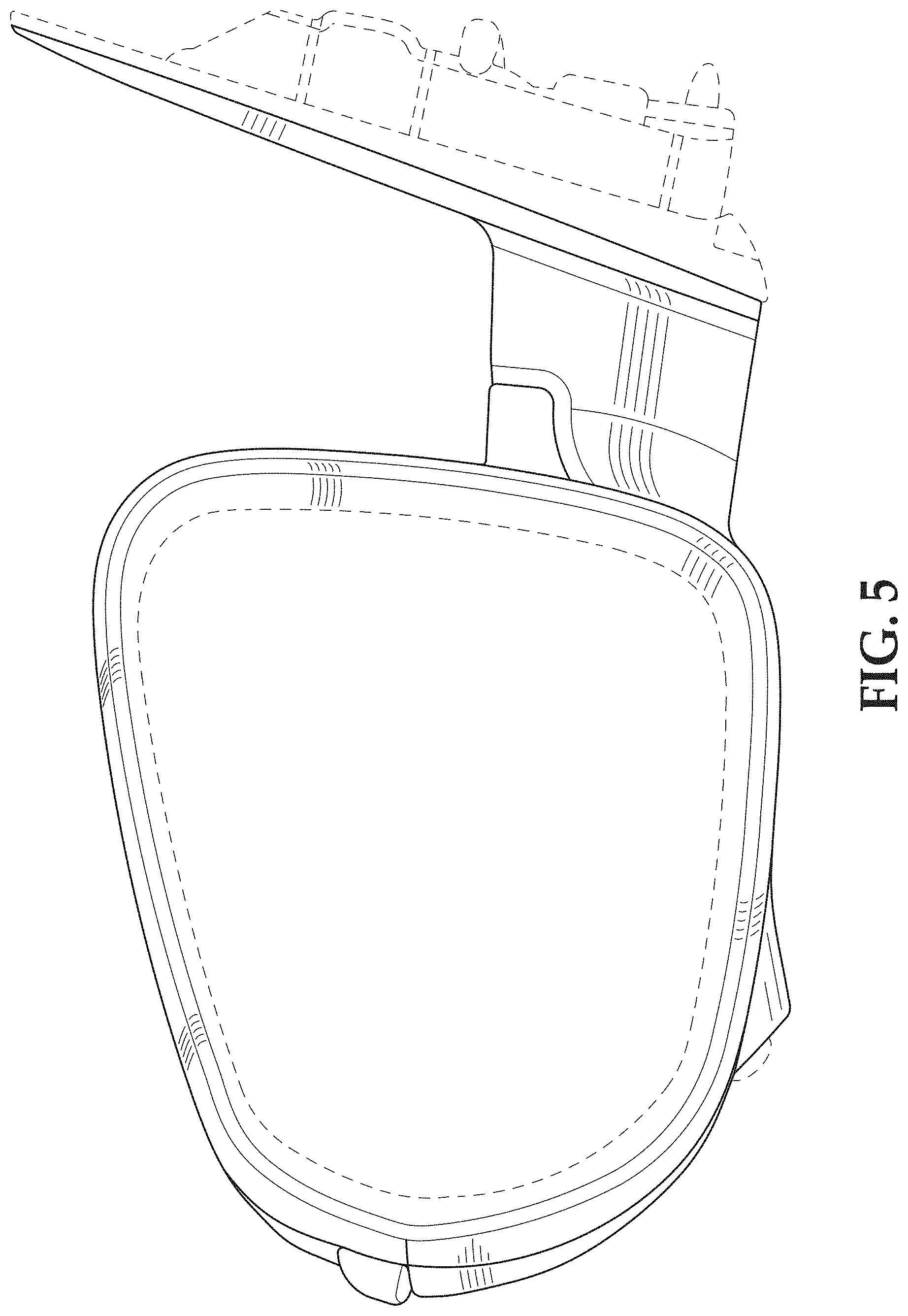 Patent USD0999693 Figure 5 – Vehicle outside mirror