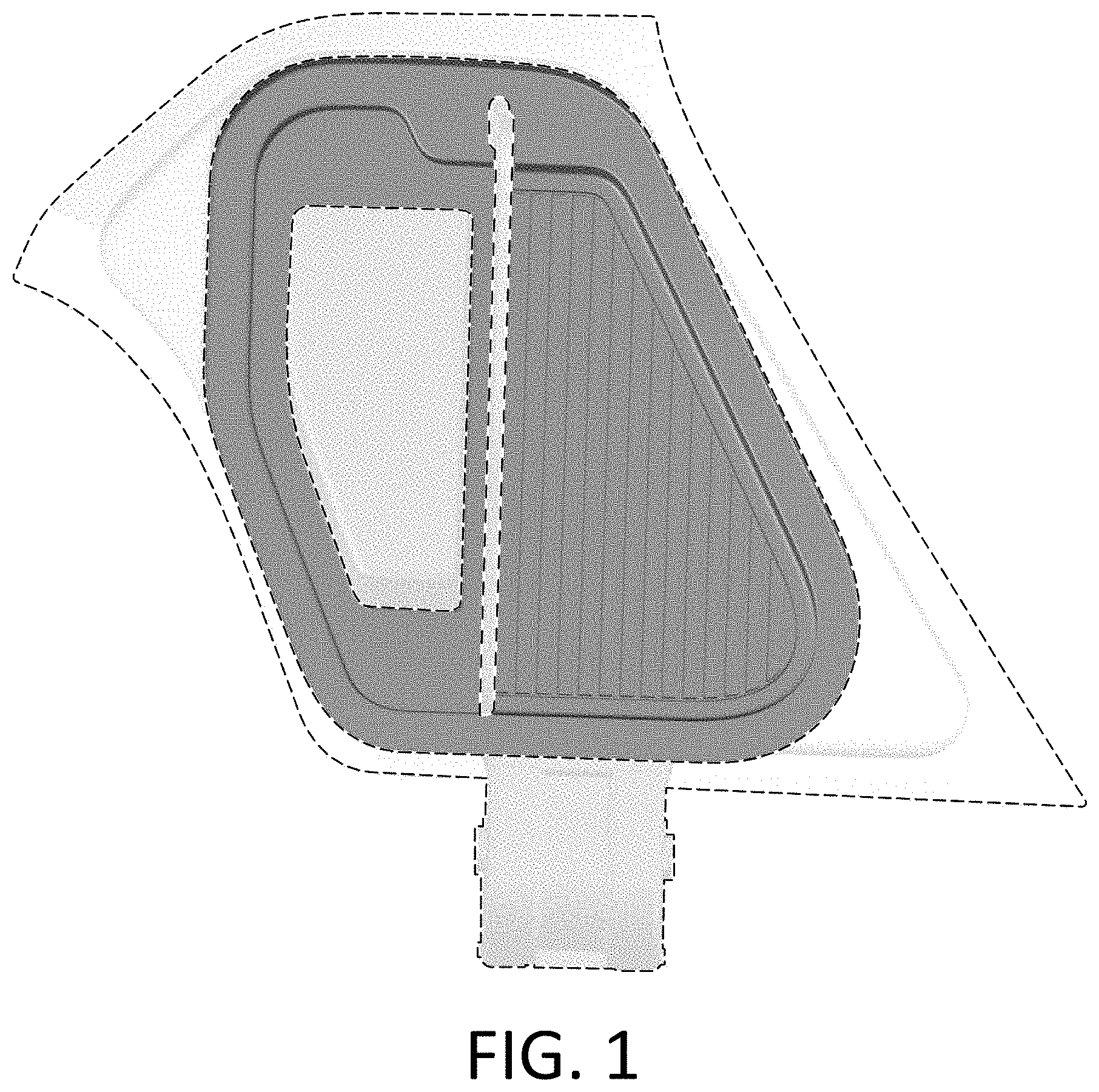 Patent USD0999697 — Vehicle storage door — Figure 1